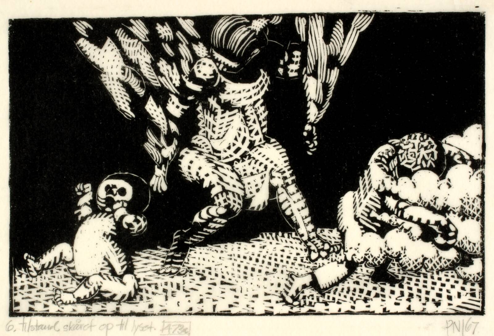 Ofrene, Palle Nielsen, 1967