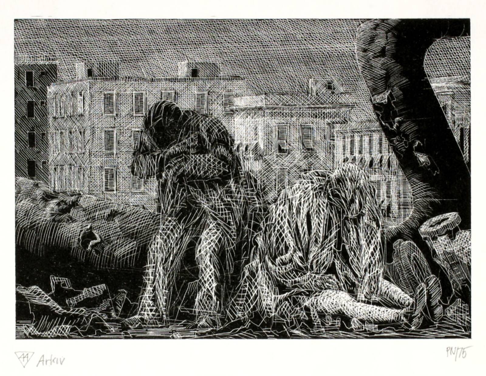 Timebog, Palle Nielsen, 1975