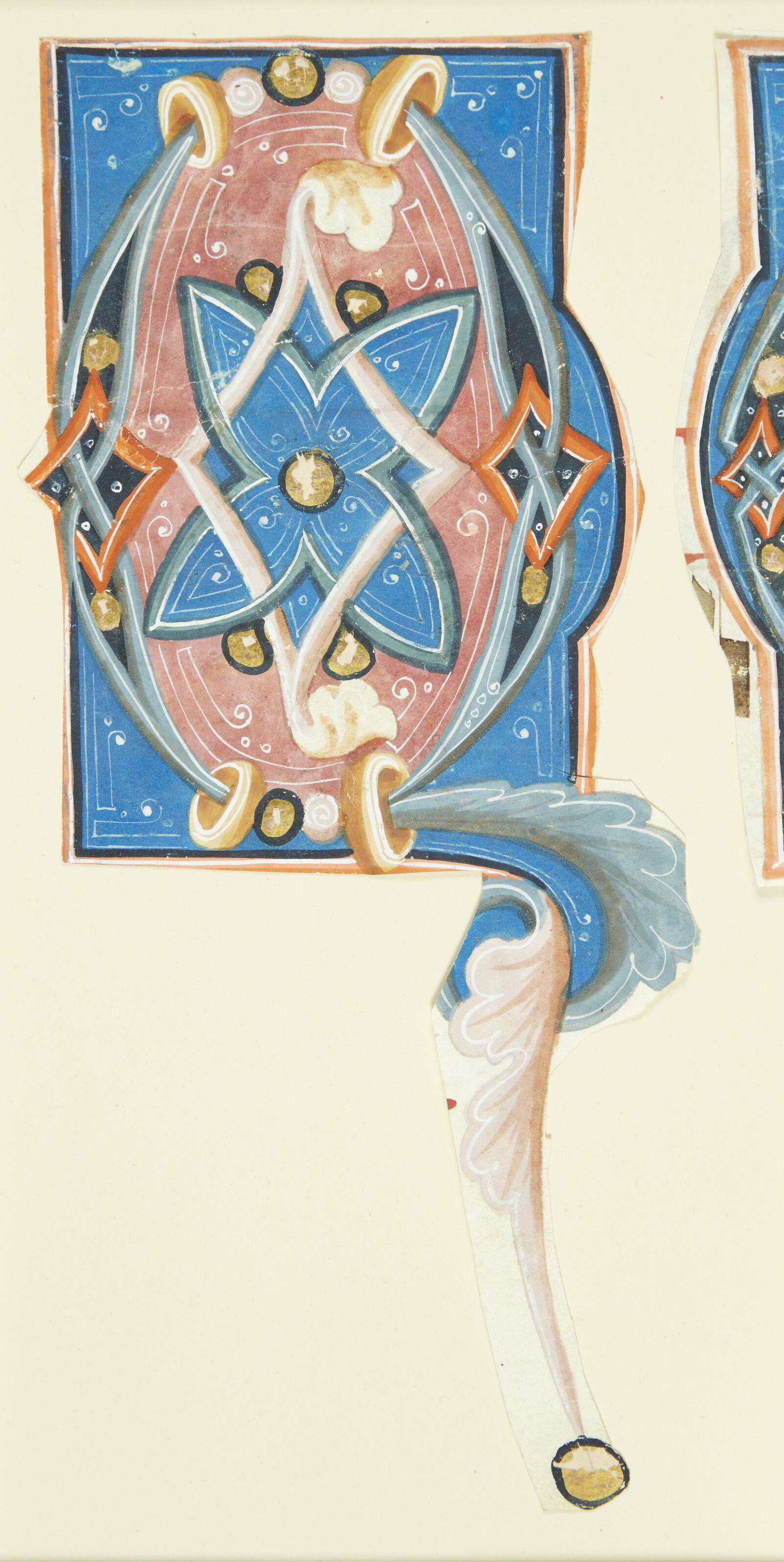 Ornamenteret initial Q, Ubekendt, 1300-1350