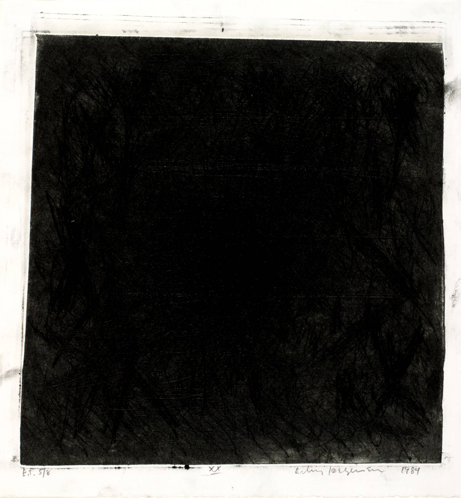 Dagbogsblad XX, Erling Jørgensen, 1984