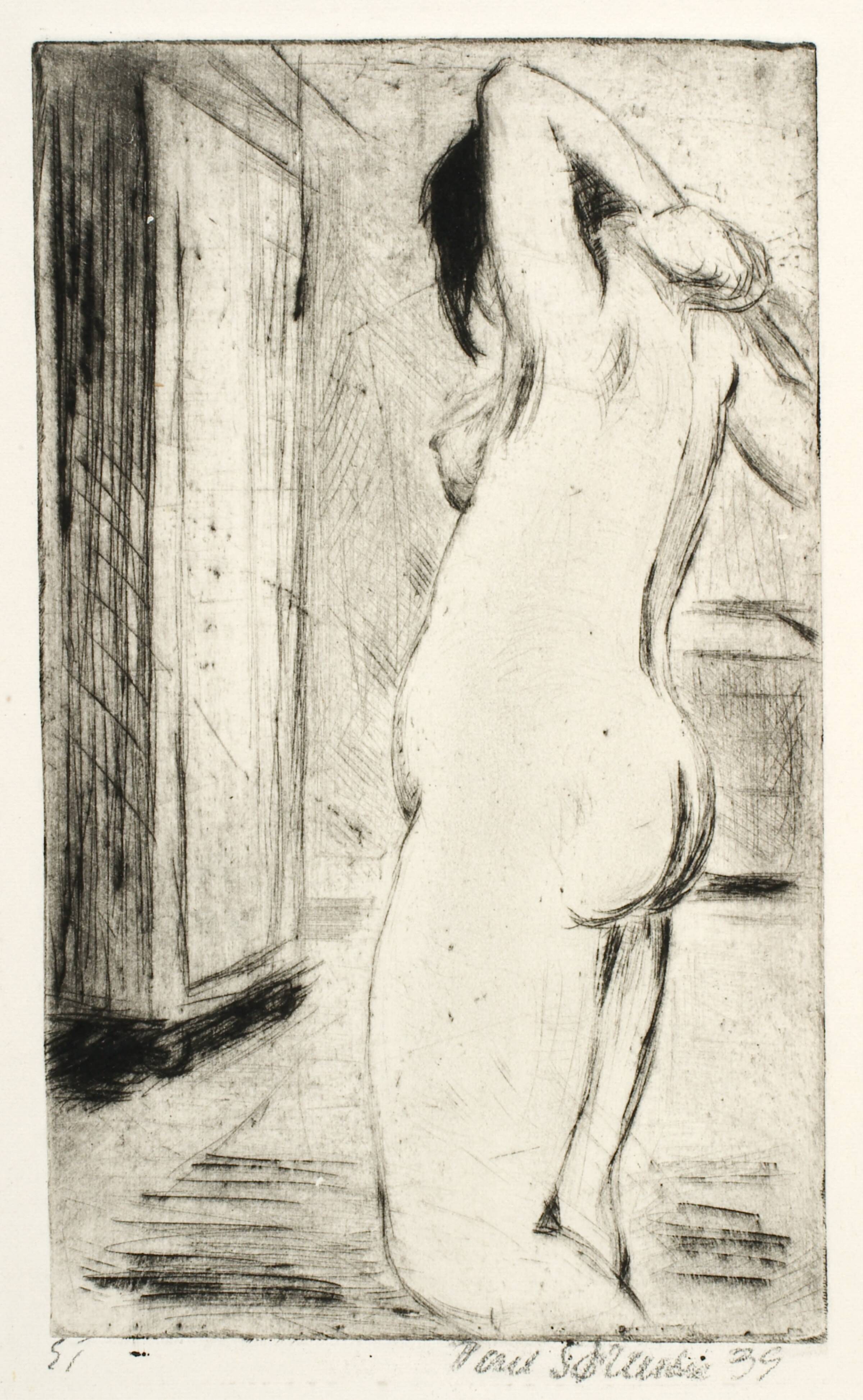 Kvindelig model, Poul Sørensen, 1939