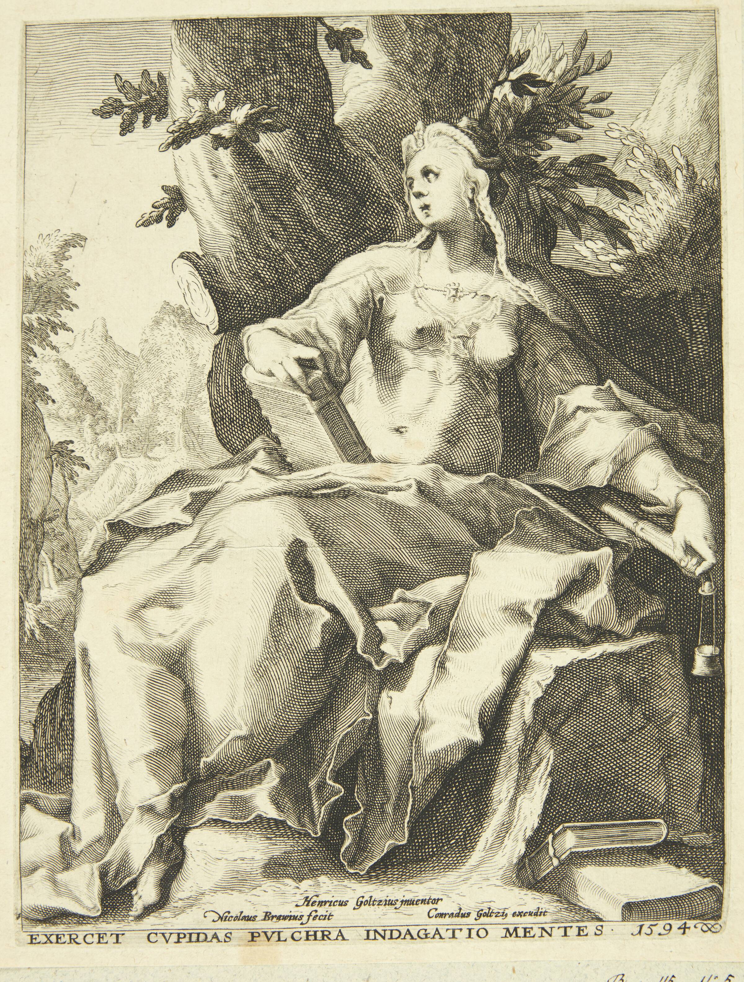 Allegori over sandheden, Nicolaes Braeu, 1594
