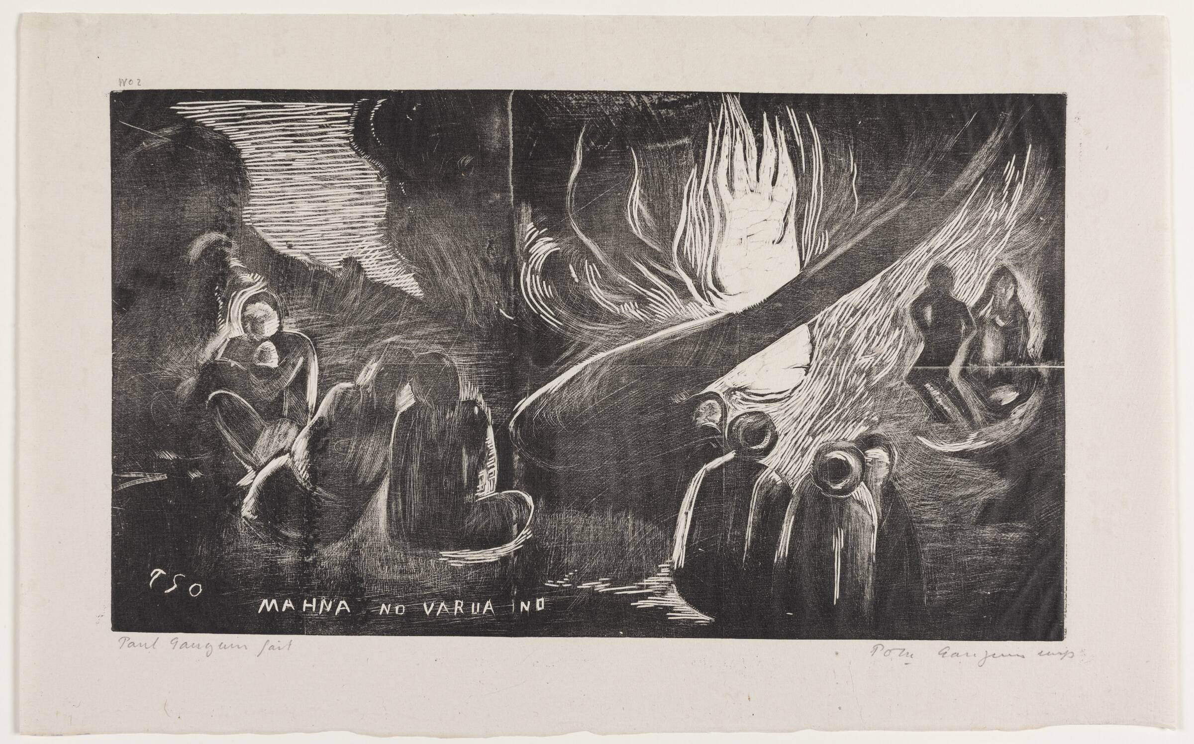 Mahna No Varua Ino (Le Diablee Parle), Paul Gauguin, 1891-1893