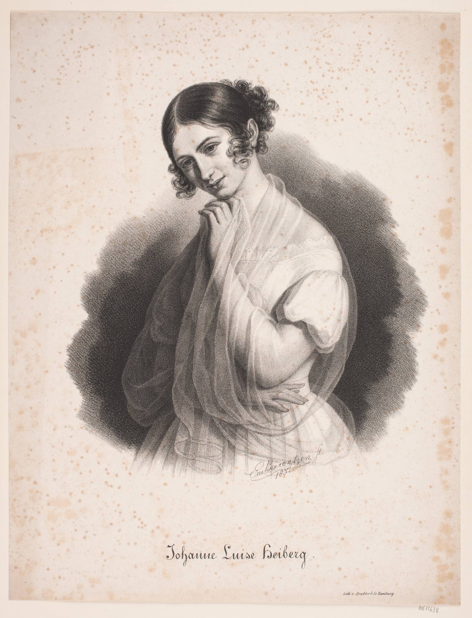 Johanne Luise Heiberg, Emil Ditlev Bærentzen, 1837