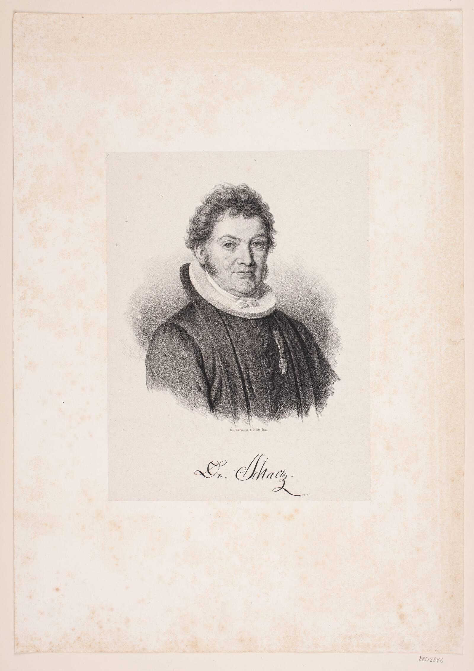 N. C. Schack, Emil Ditlev Bærentzen, 1842