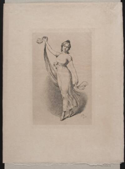 Dansende pige