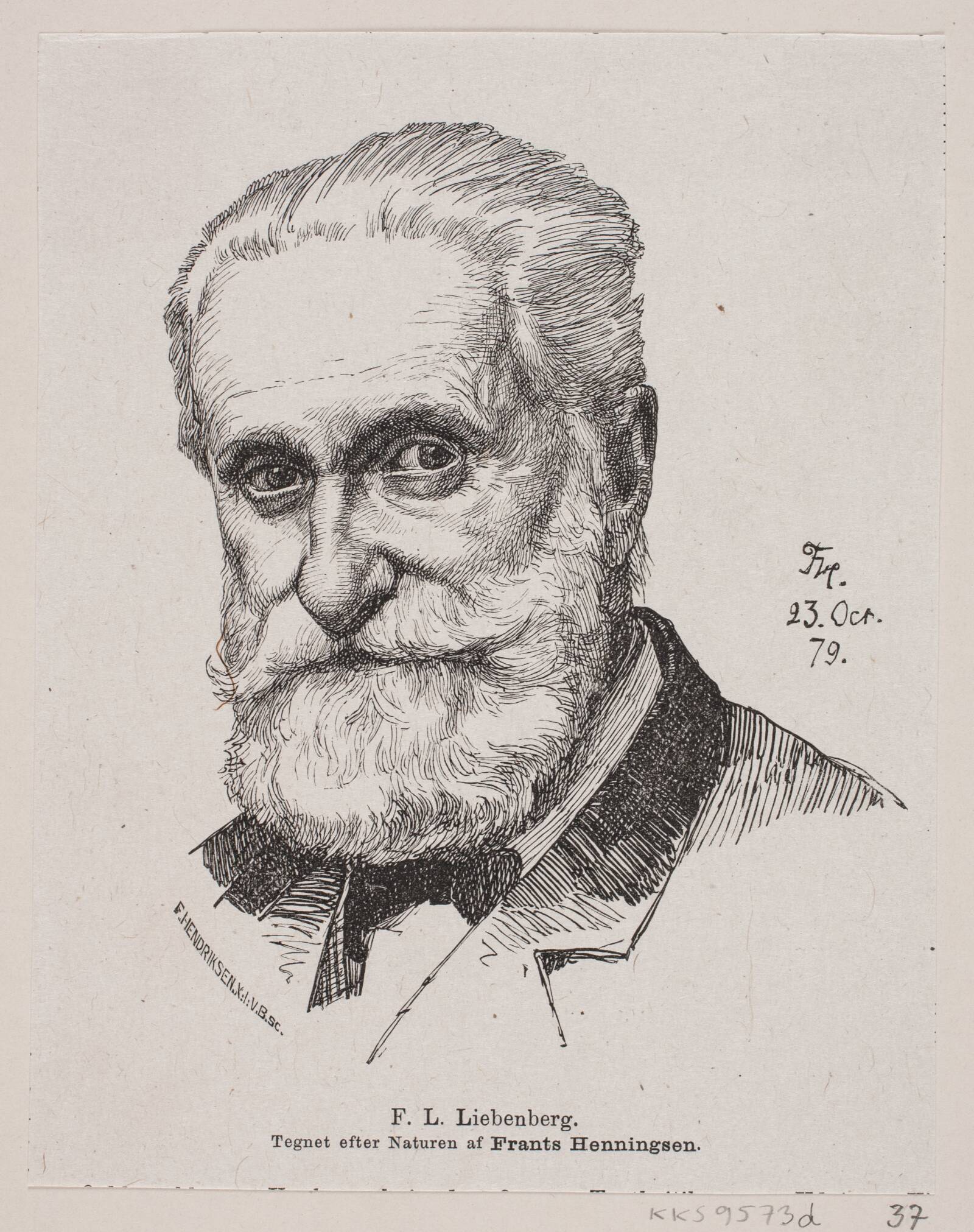 F.L. Liebenberg, Waldemar Bøhme, 1879