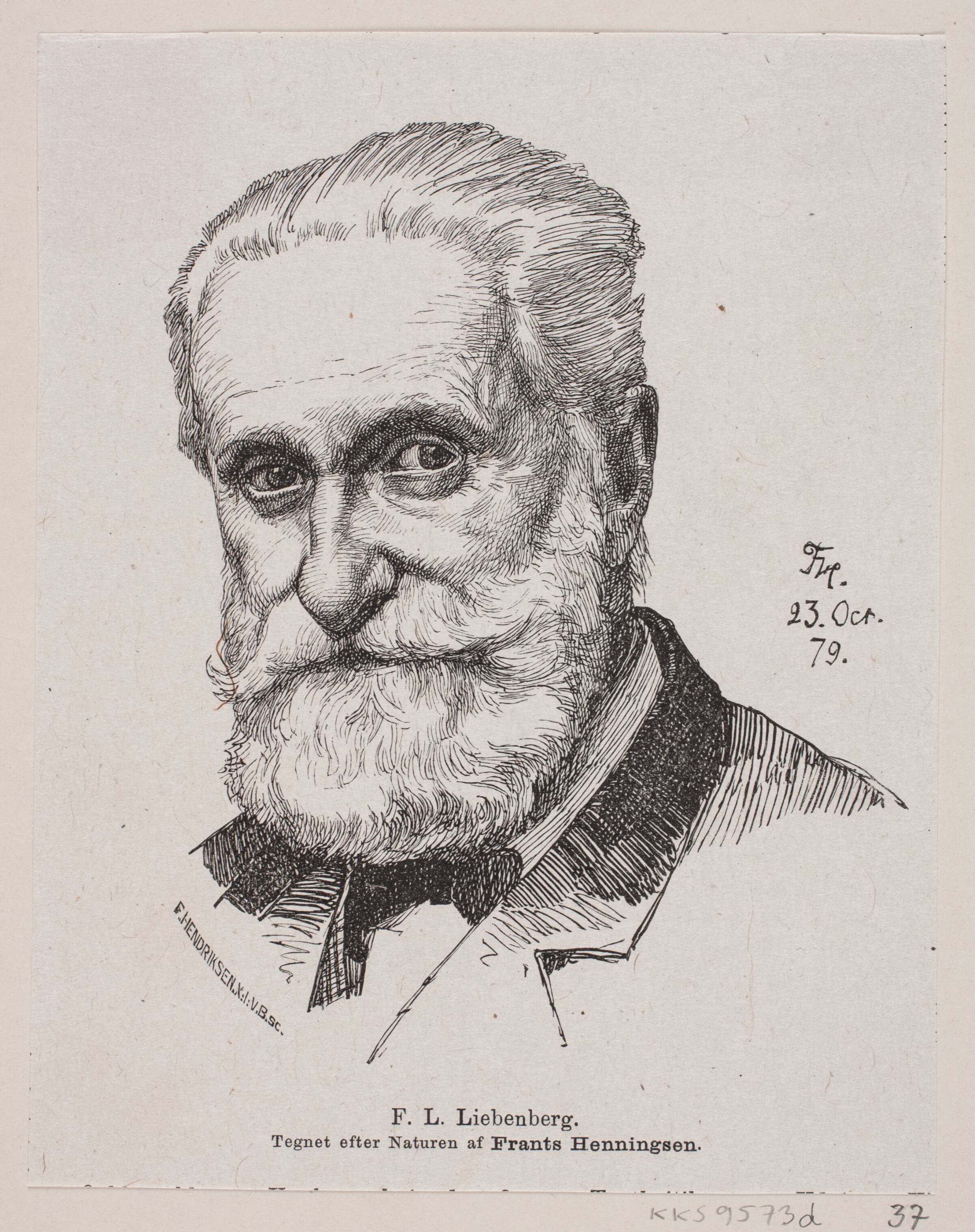 F.L. Liebenberg, Waldemar Bøhme, 1879