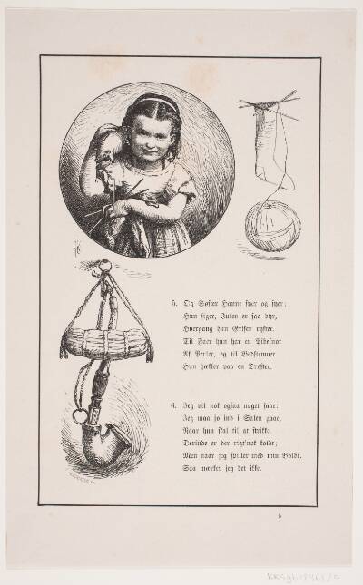 Illustration til Johan Krohn, "Peters jul"