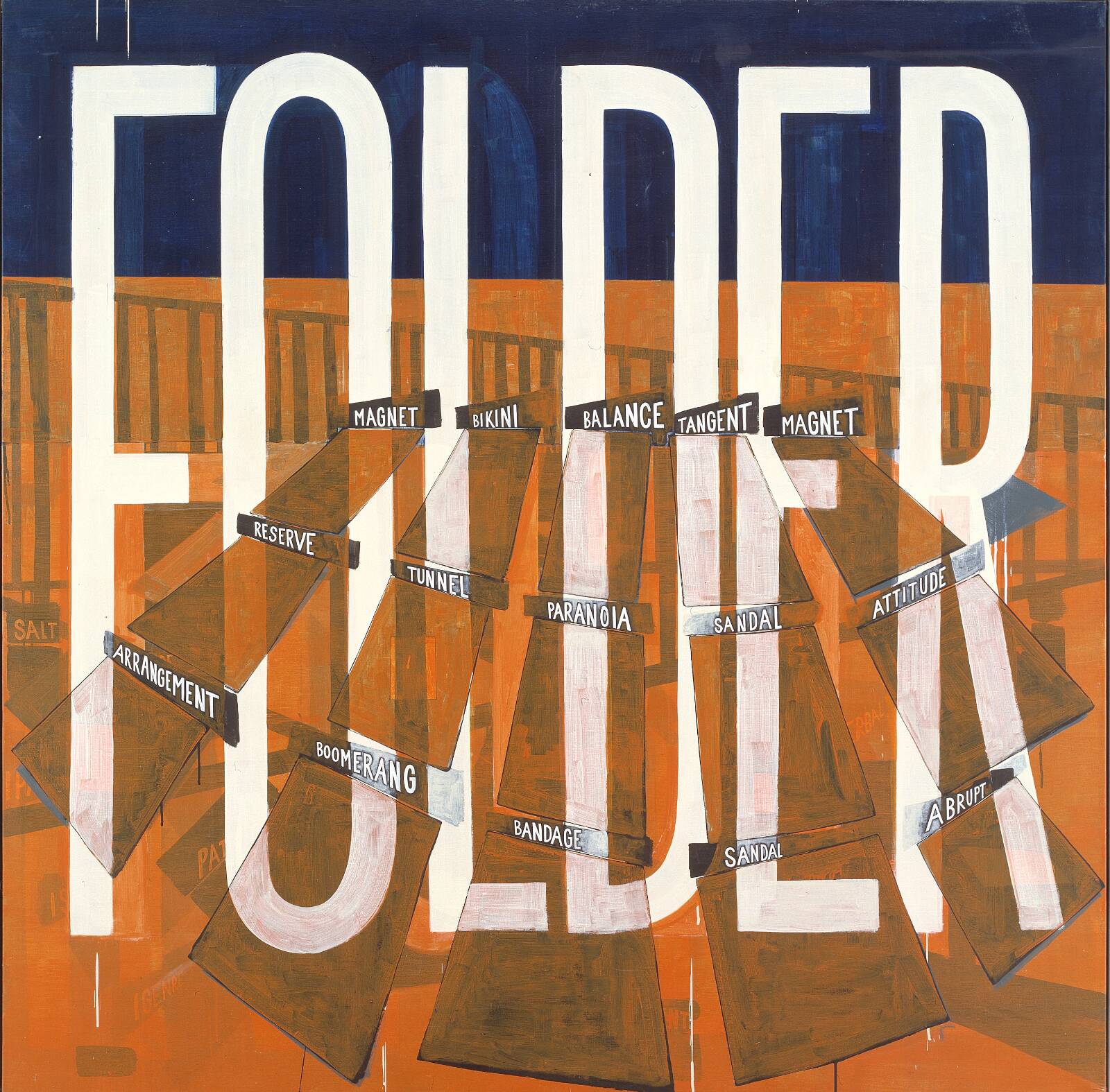 Foldermaleri, Jesper Christiansen, 1994