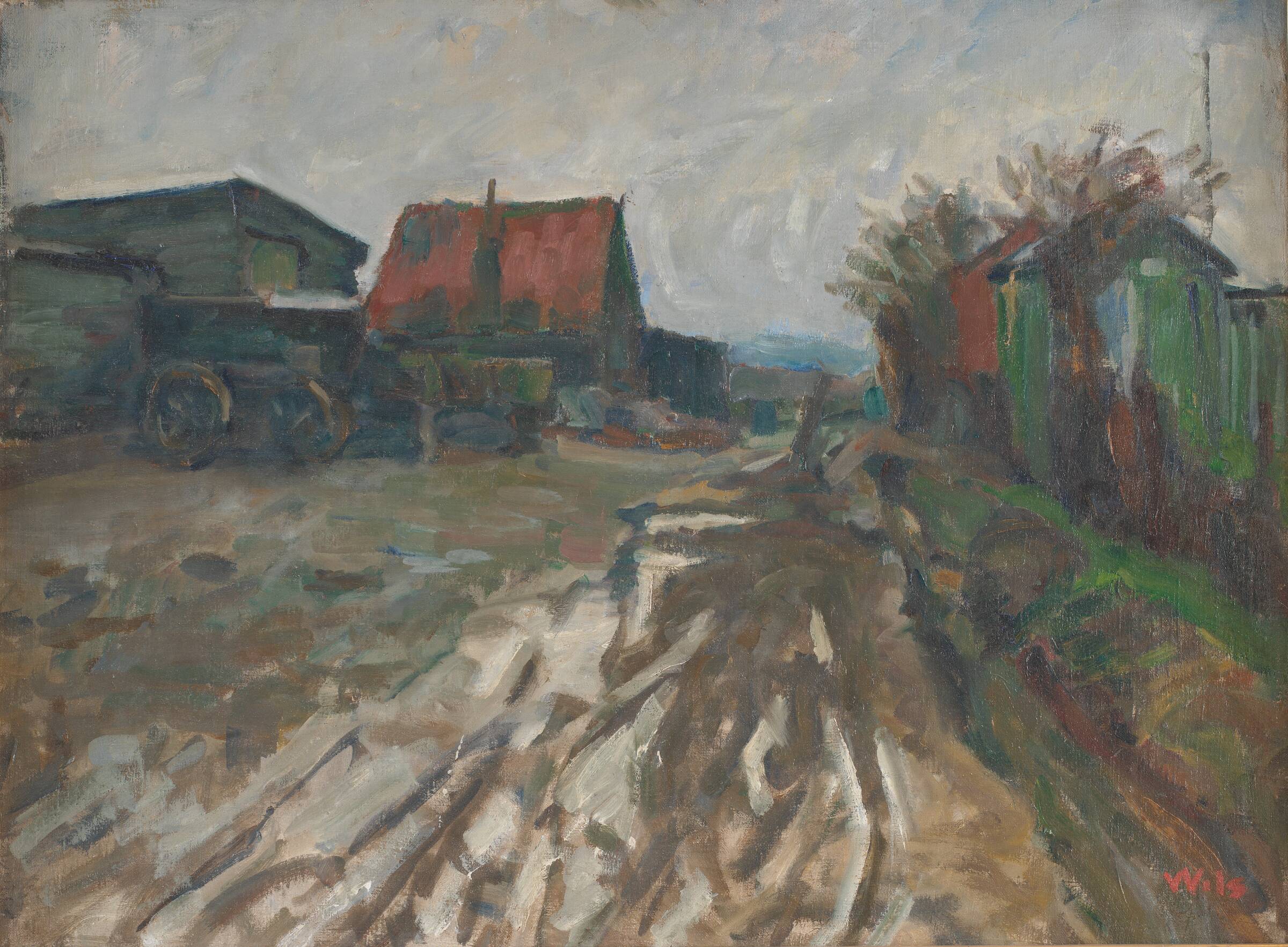Fra udkanten af Nørrebro, Wilhelm Wils, 1923-1926