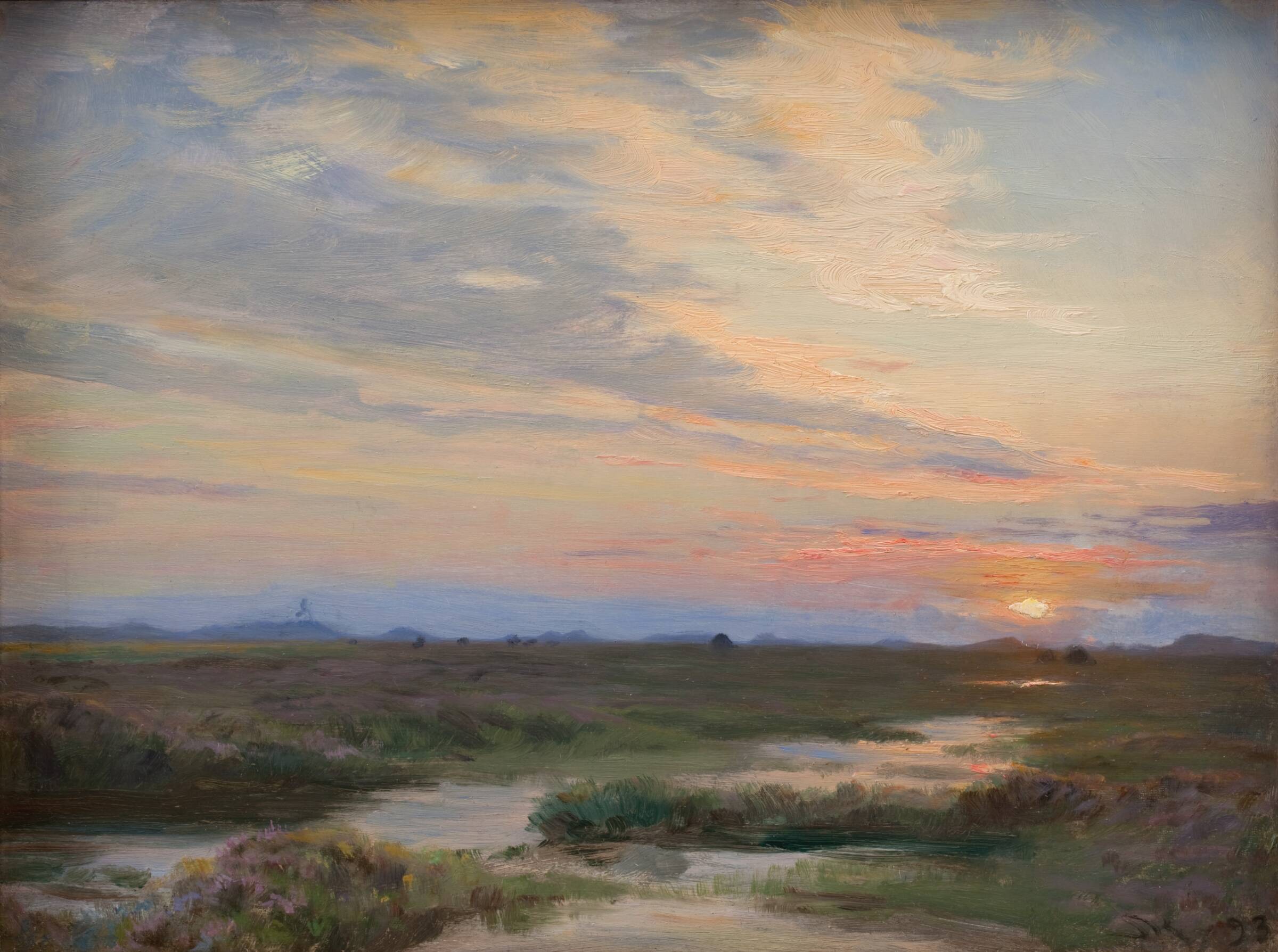 Aftenstemning fra Skagen, P.S. Krøyer, 1893