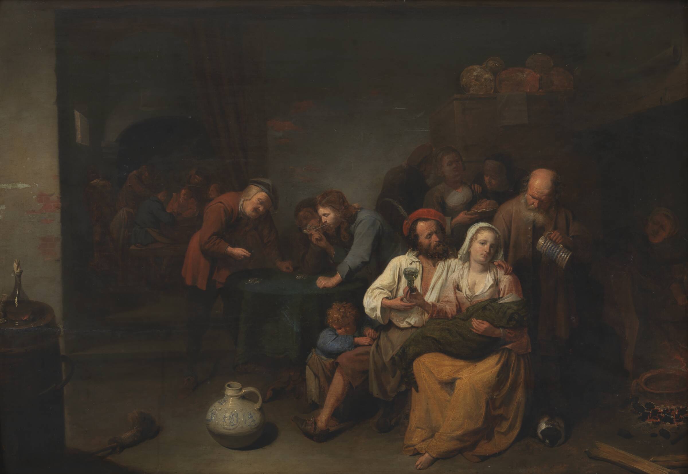 Kroscene, David III Rijckaert, 1648-1651