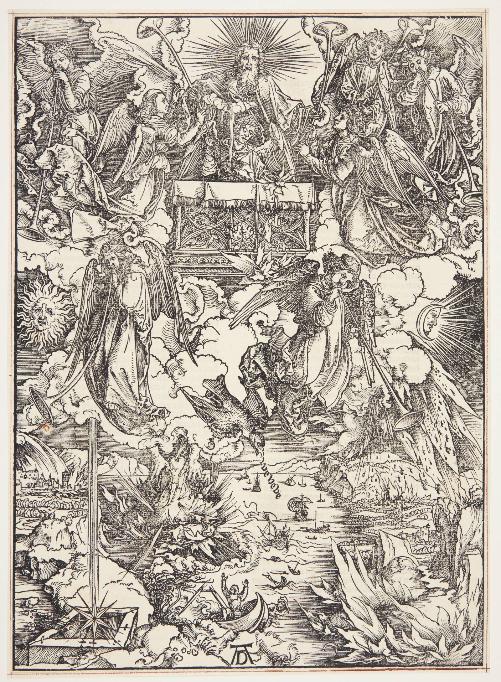 De syv basuner, Albrecht Dürer, 1494-1497