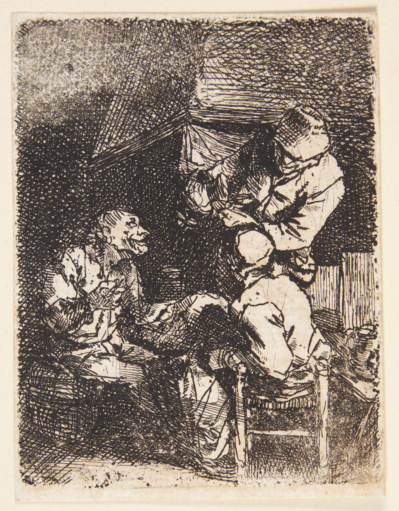 Vækstagtige figurer, Ejler Bille, 1947