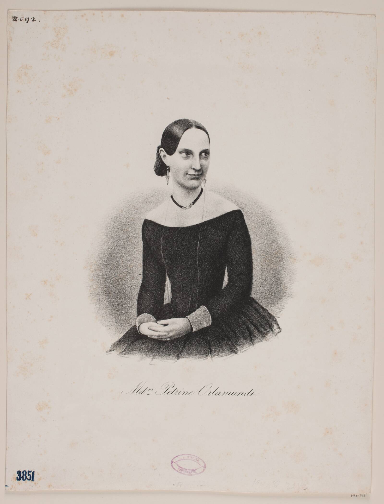 Petrine Orlamundt, Ubekendt, 1800-1899