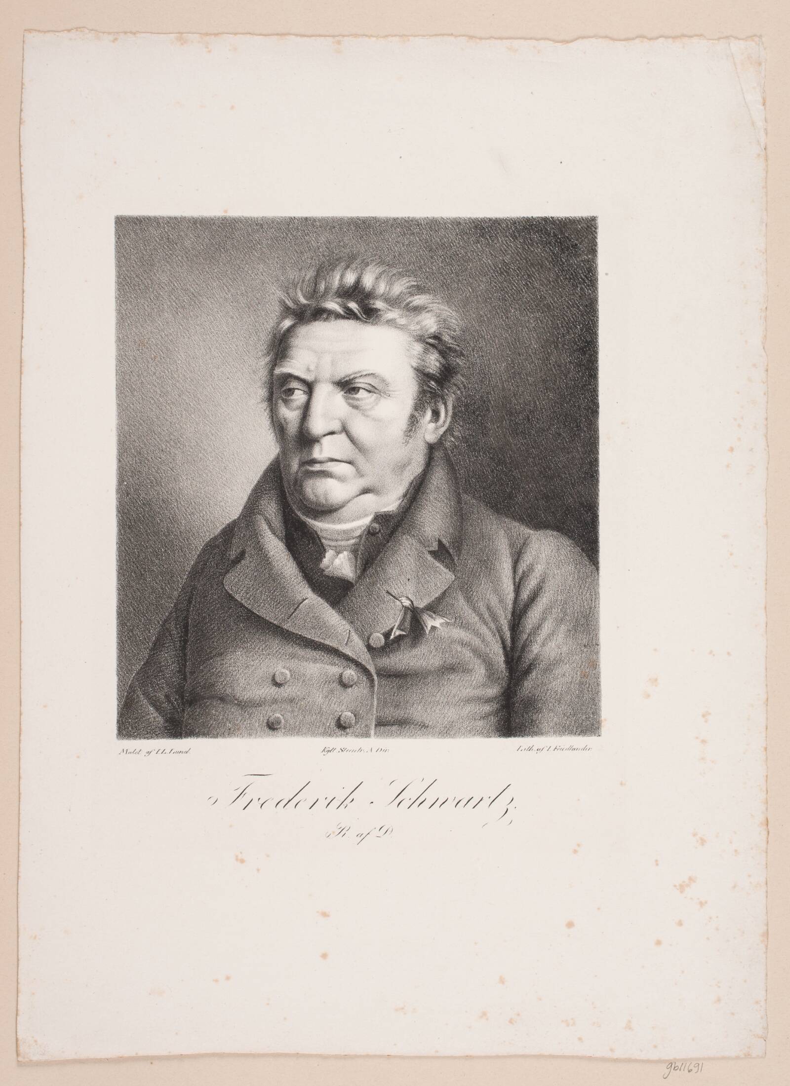 Frederik Schwartz, Julius Friedlænder, 1809-1875