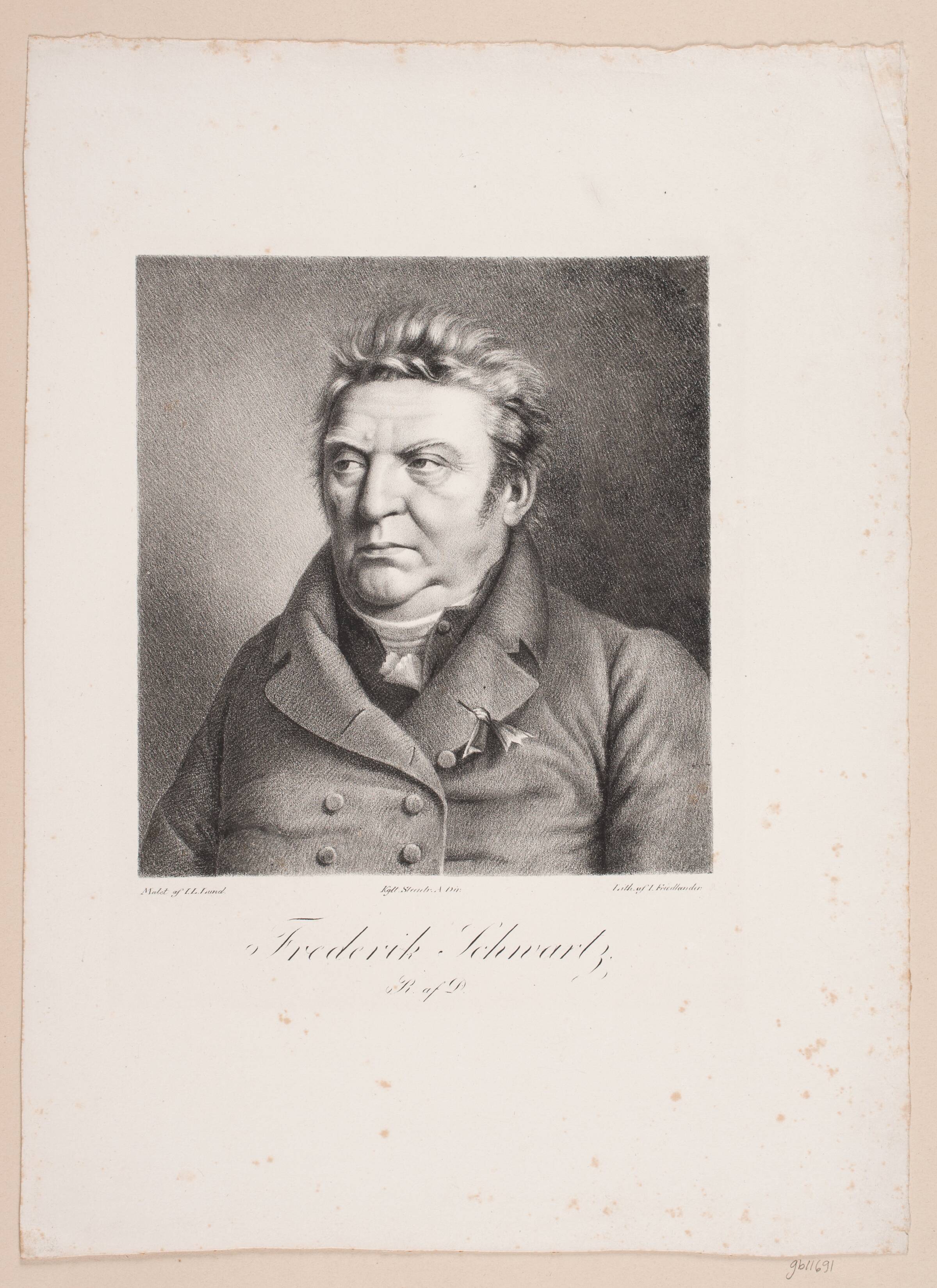 Frederik Schwartz, Julius Friedlænder, 1809-1875