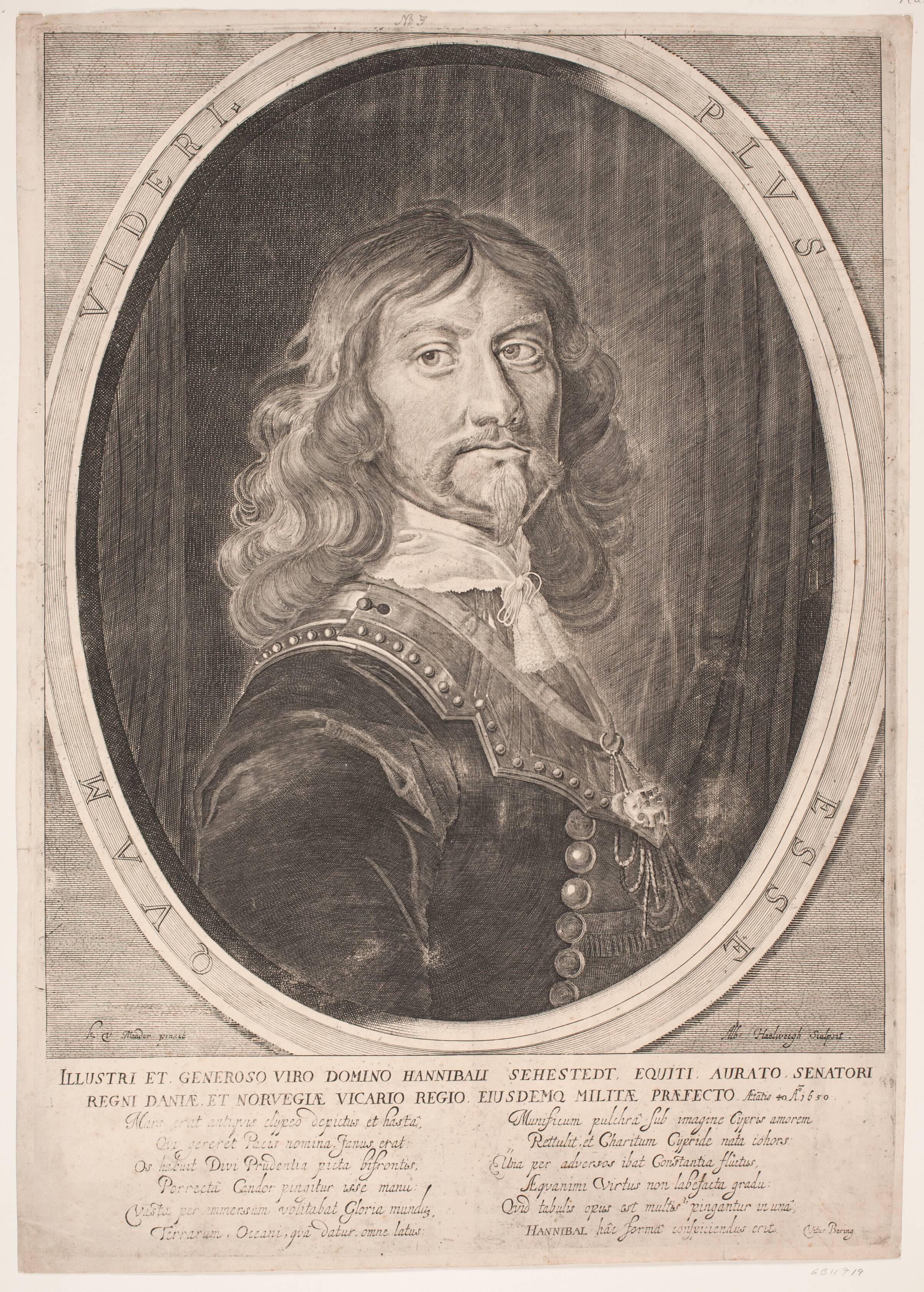 Hannibal Sehested, Albert Haelwegh, 1650