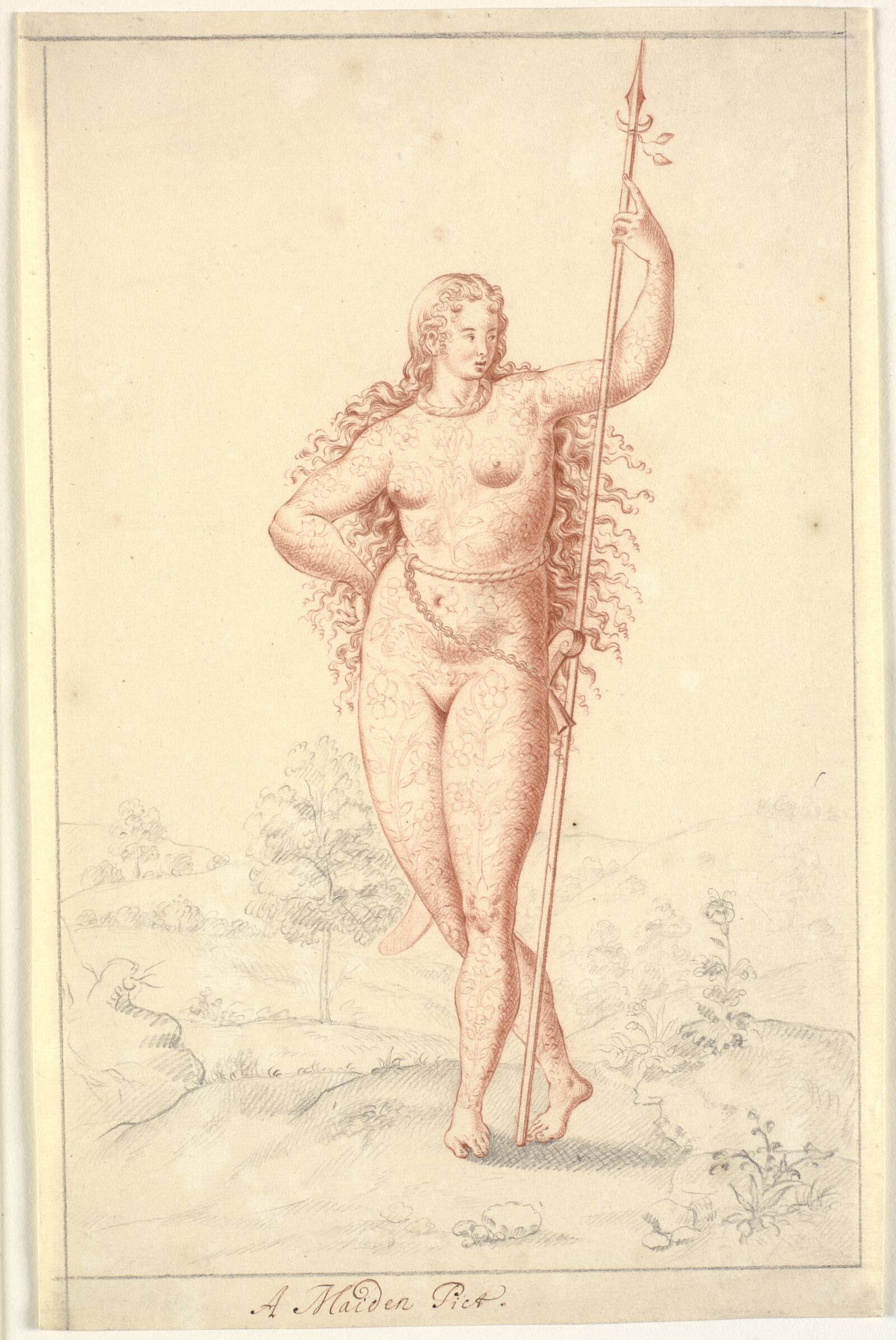 "A Maiden Pict", Ubekendt, 1591-1690