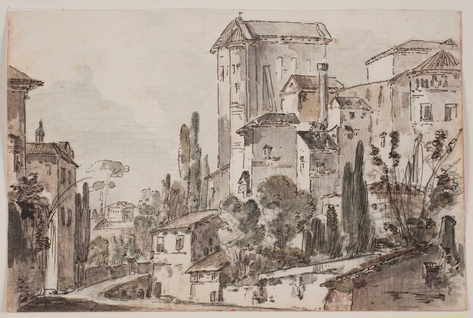 "Romersk" prospekt, Jens Petersen Lund, 1730-1793