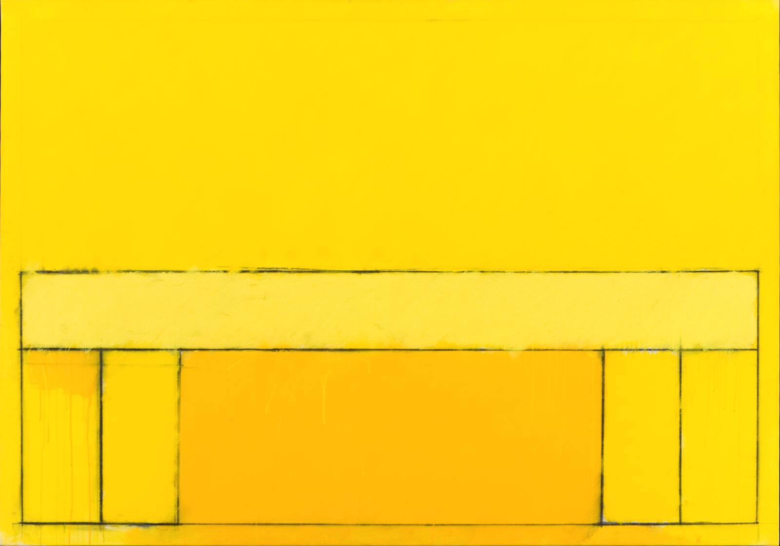 Gult bord, Per Arnoldi, 1981