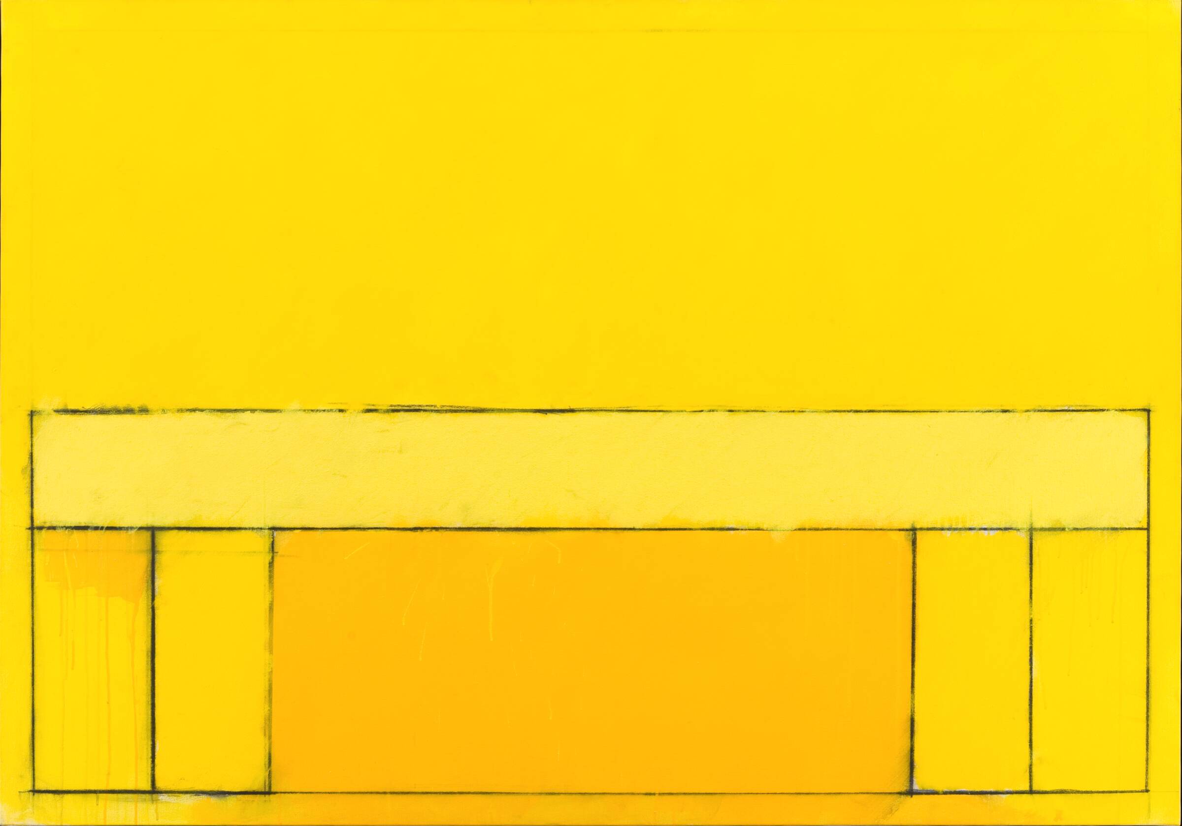 Gult bord, Per Arnoldi, 1981