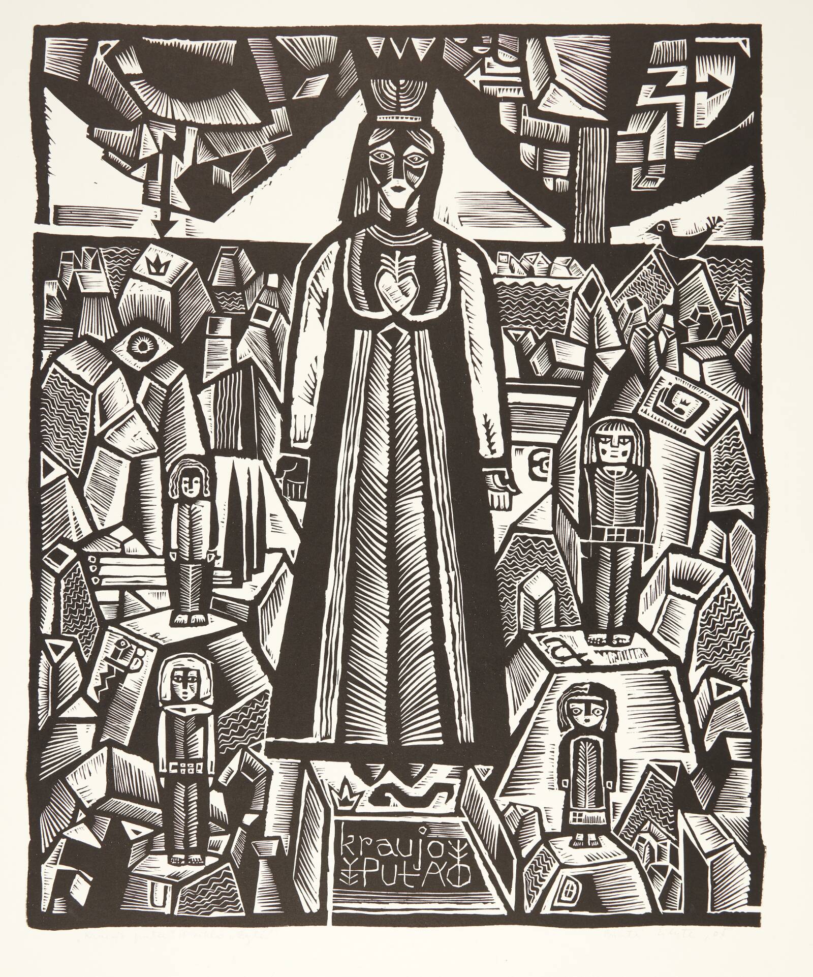 "Kraujo puta", Birutė Žilytė, 1965