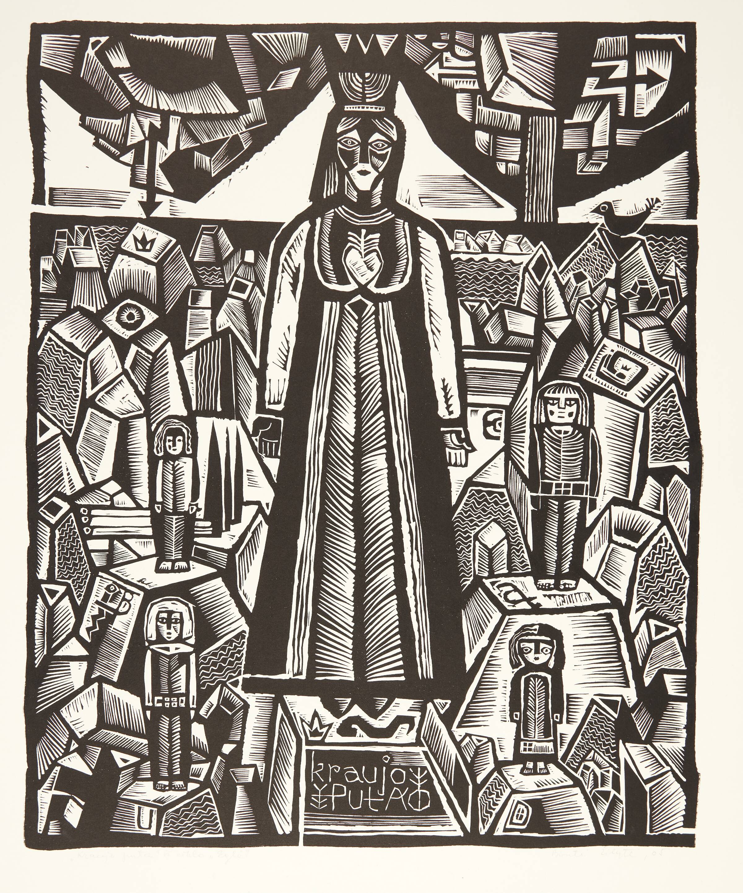 "Kraujo puta", Birutė Žilytė, 1965
