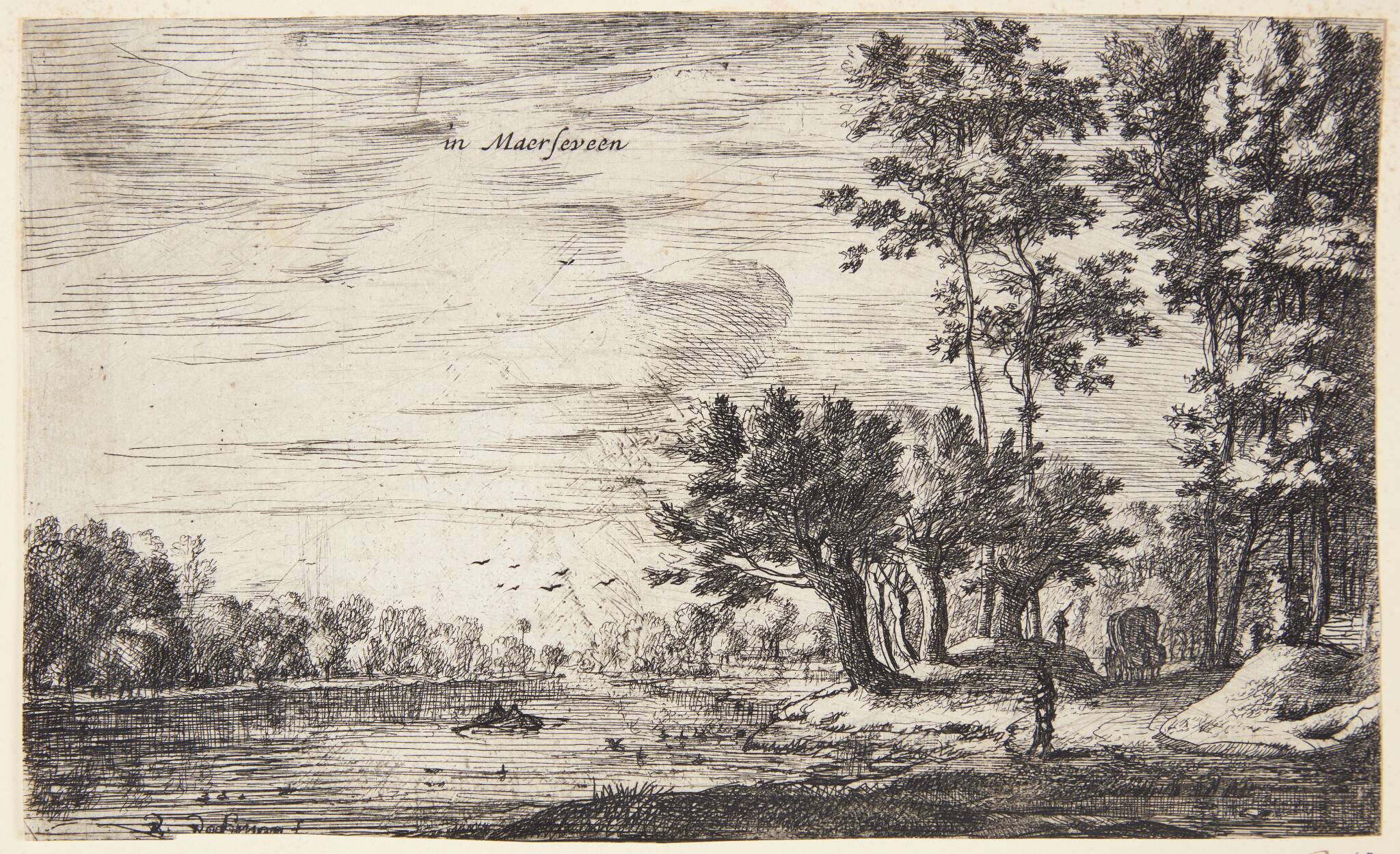 Flodlandskab ved Maarsseveen