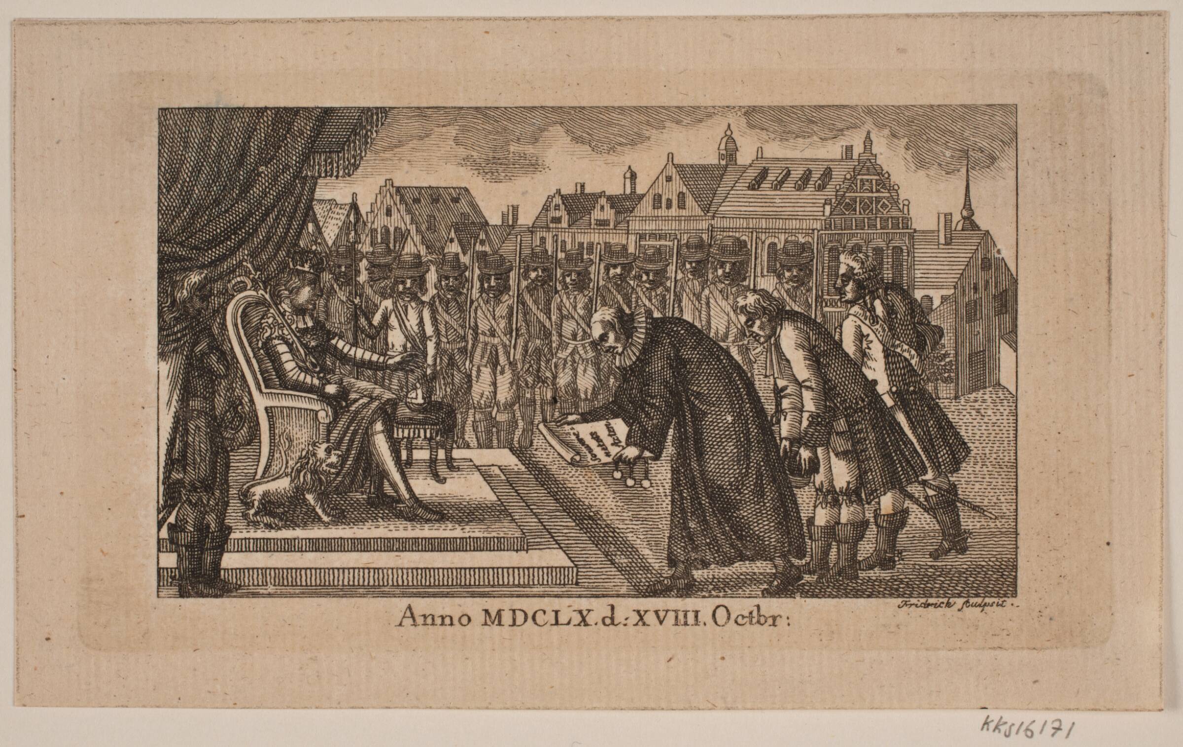 Suverænitetens indførelse, Johann Gottlieb Friedrich, 1797