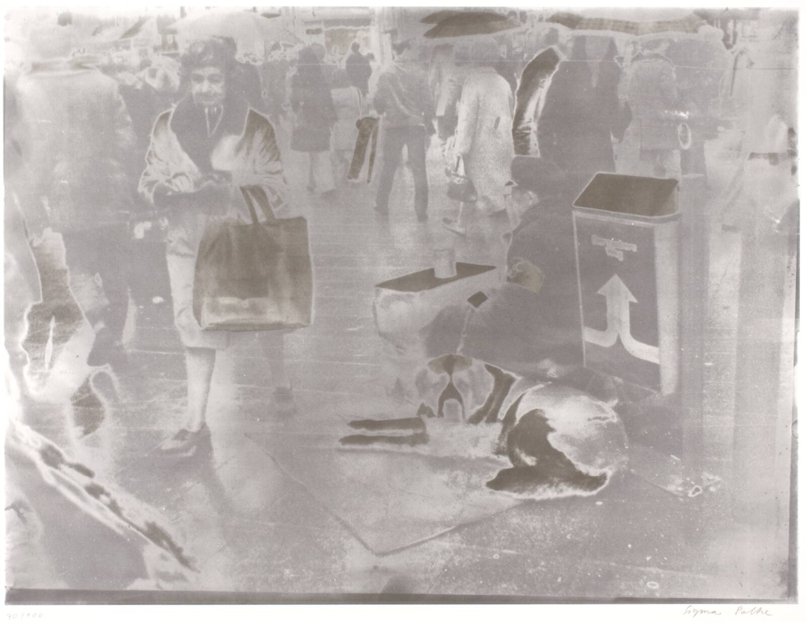 "Kölner Bettler" III, Sigmar Polke, 1972