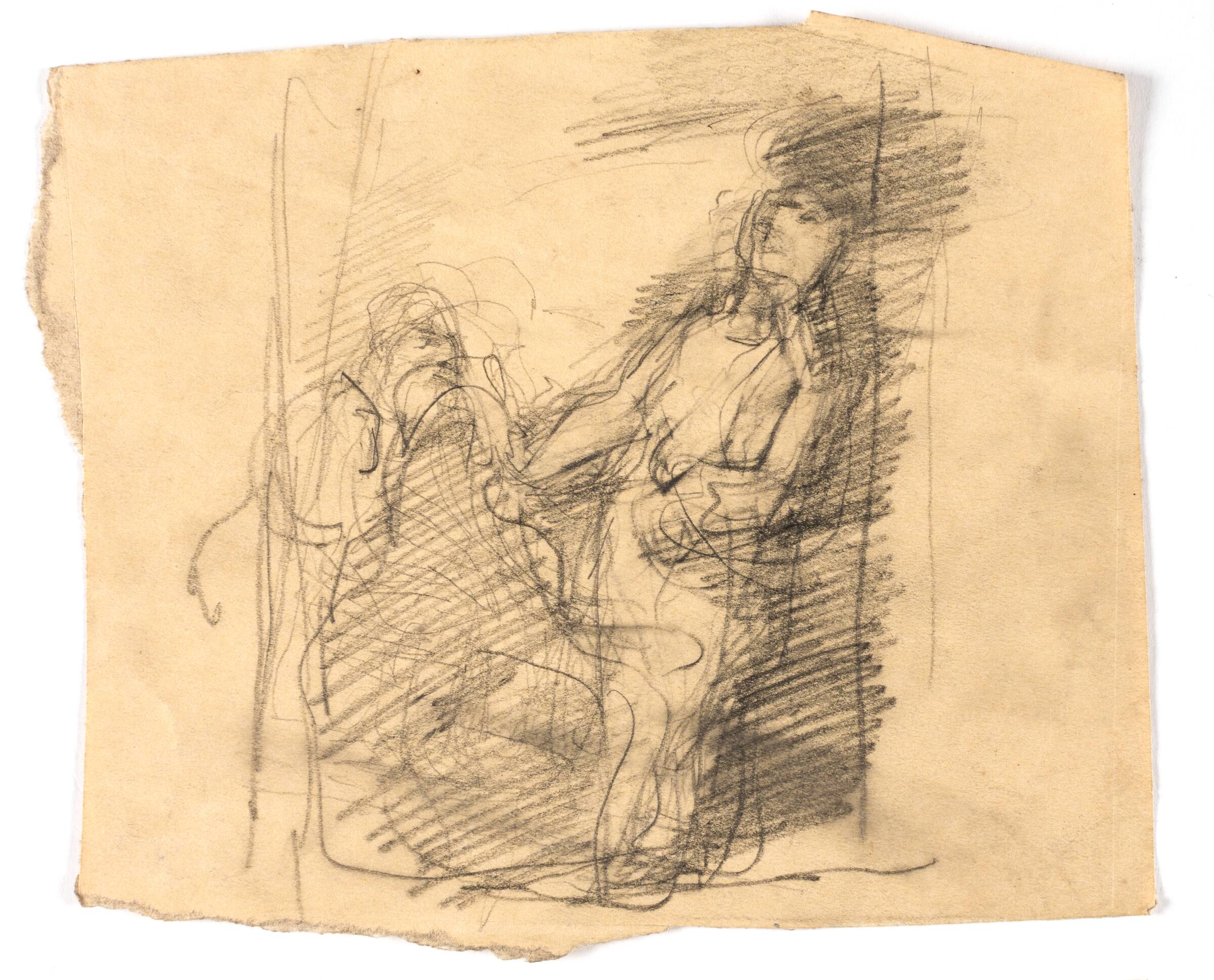 Kompositionsstudie, Oluf Hartmann, 1879-1910