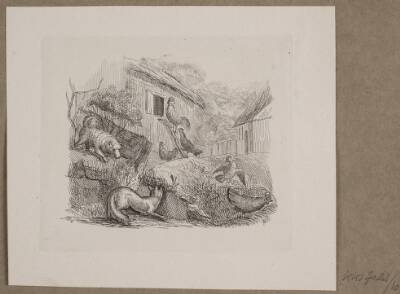 Illustration til O. Specter, "Fabler for Børn"