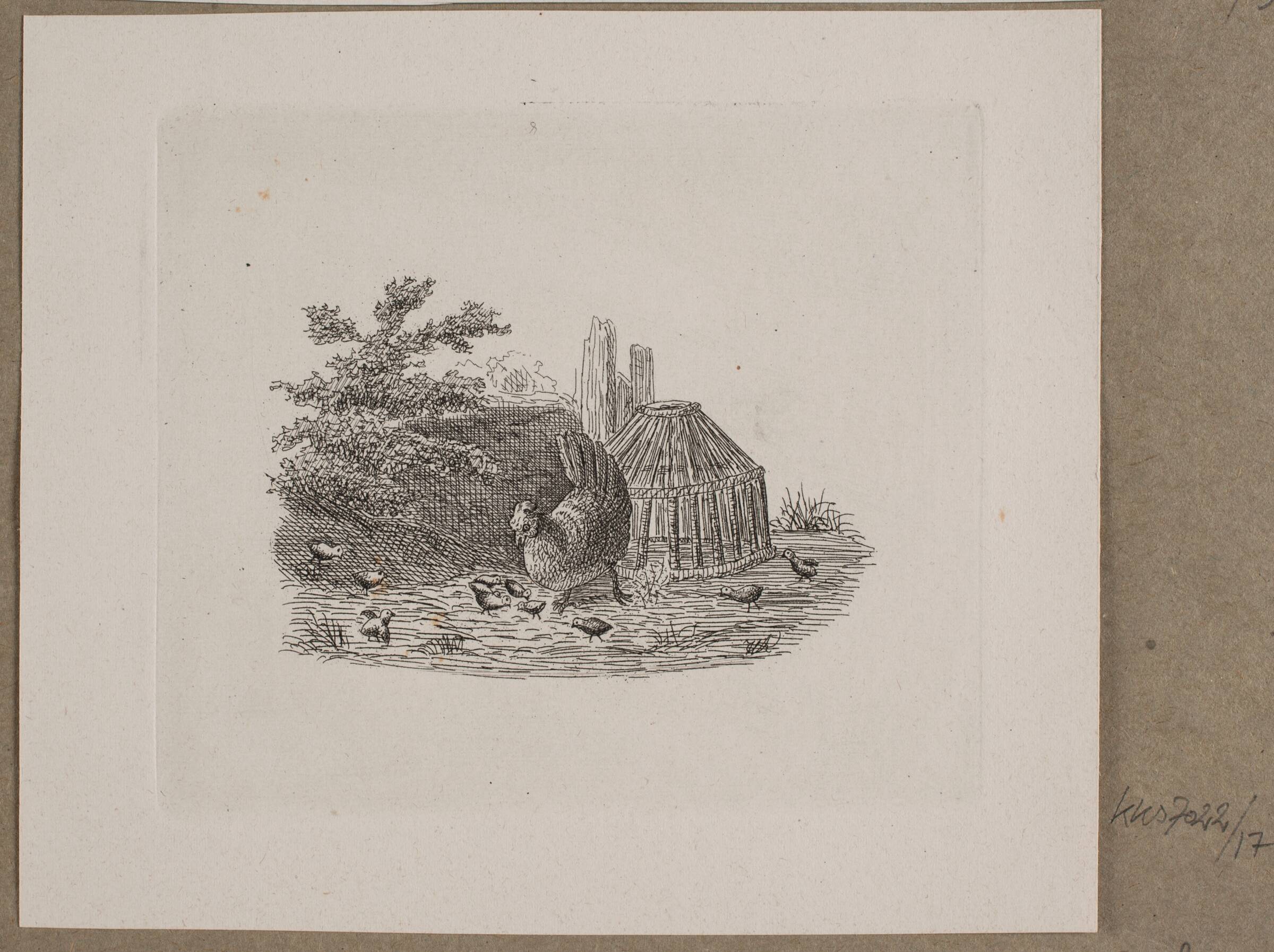 Illustration til O. Specter, "Fabler for Børn", Vilhelm Kyhn, 1838