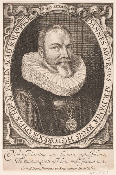 Johannes Meursius, kongelig histograf