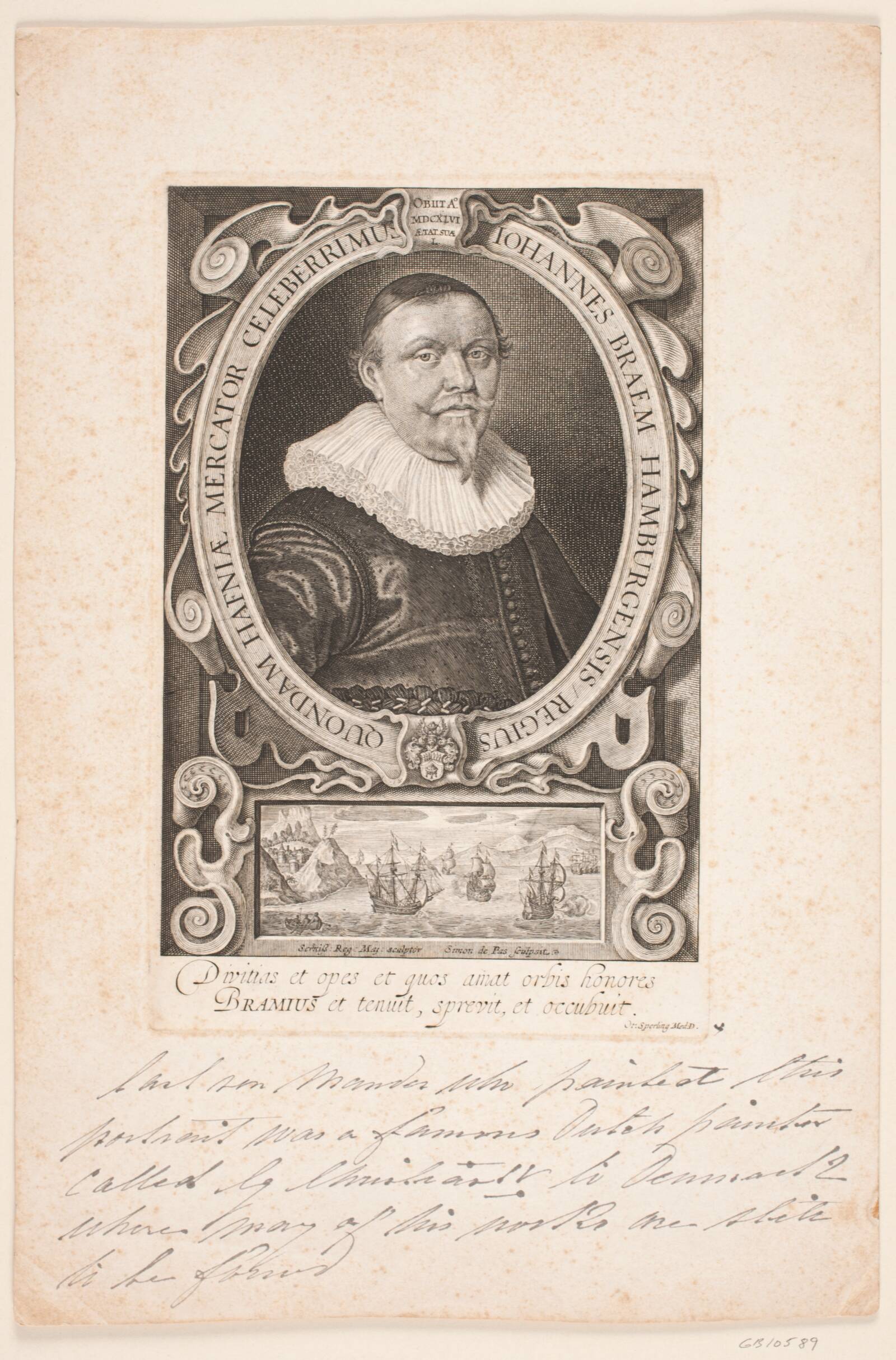 Købmanden Johan Braem, Simon de Pas, 1646