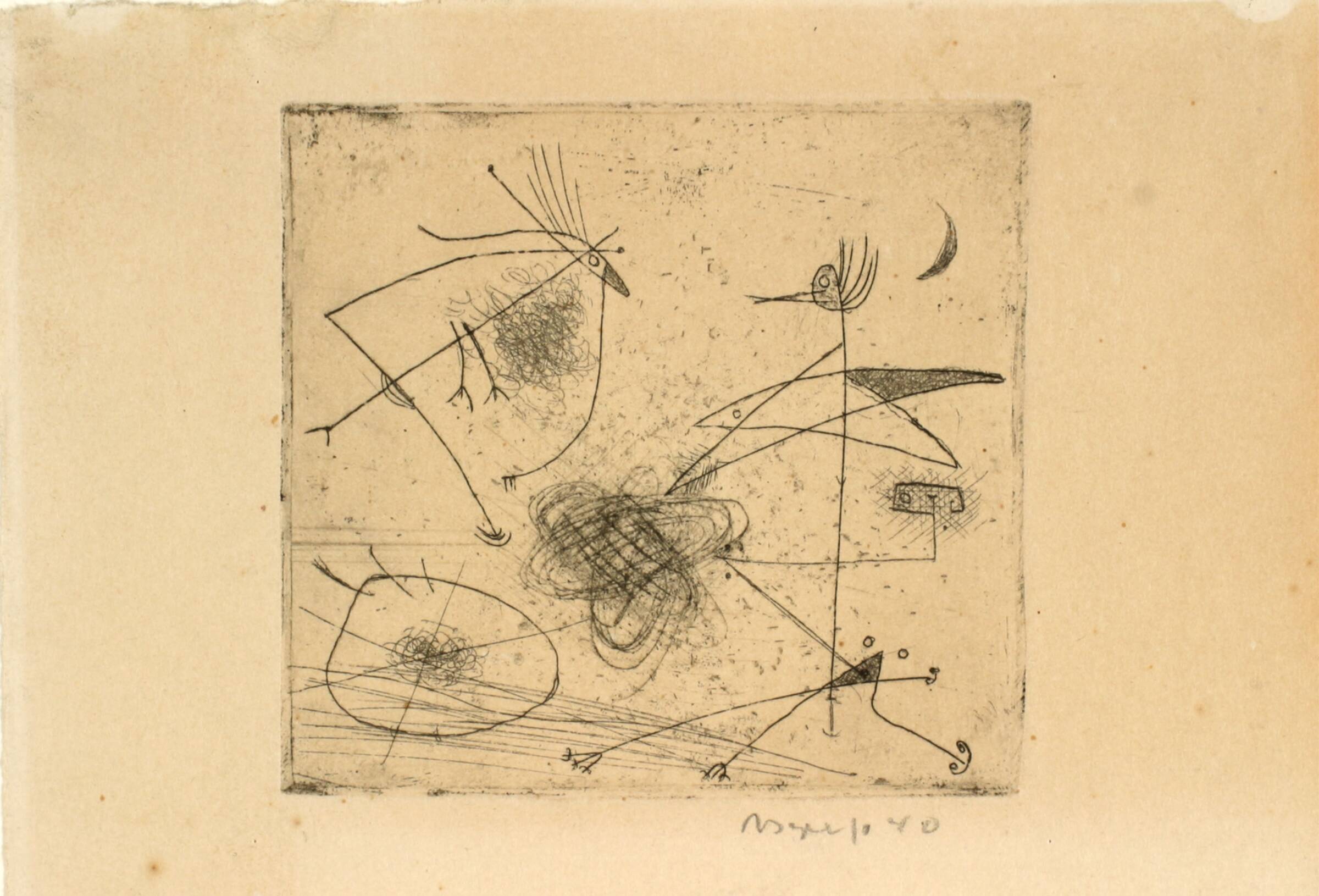 Skøjteløbere, Asger Jorn, 1939