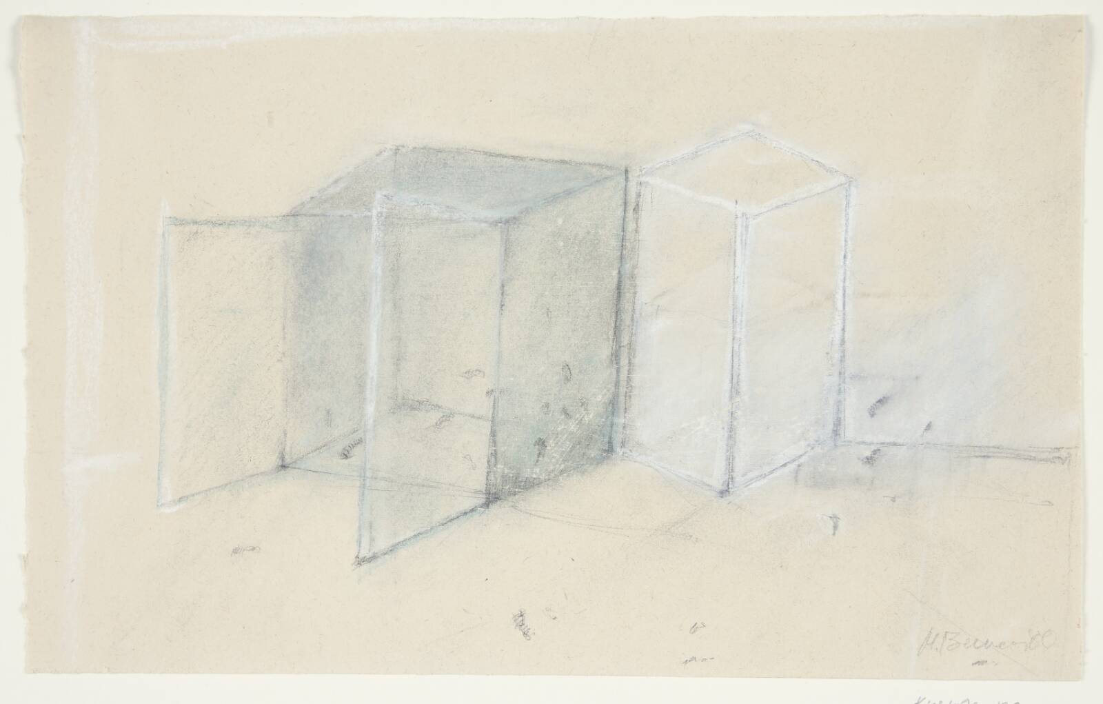 Tegning, Maria Malgorzata Buras, 1980