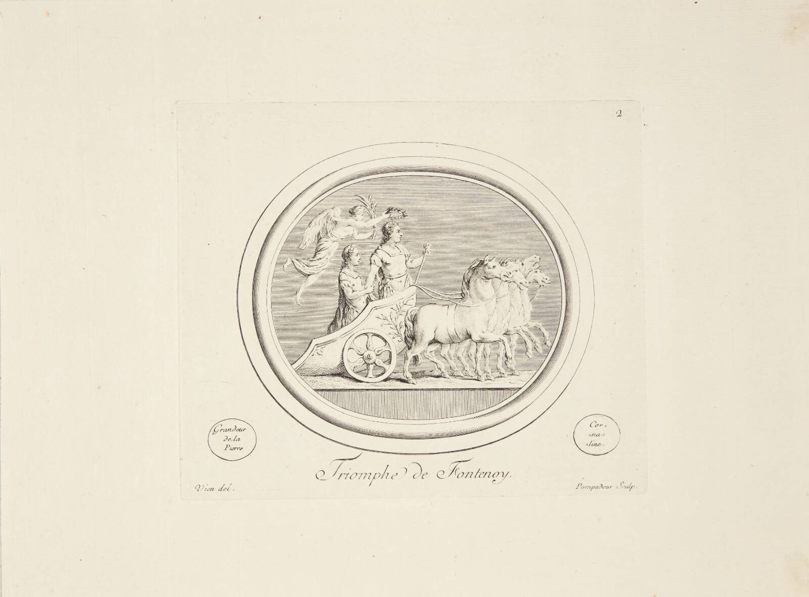 Fontenoys triumf, Madame de Pompadour, 1753-1757