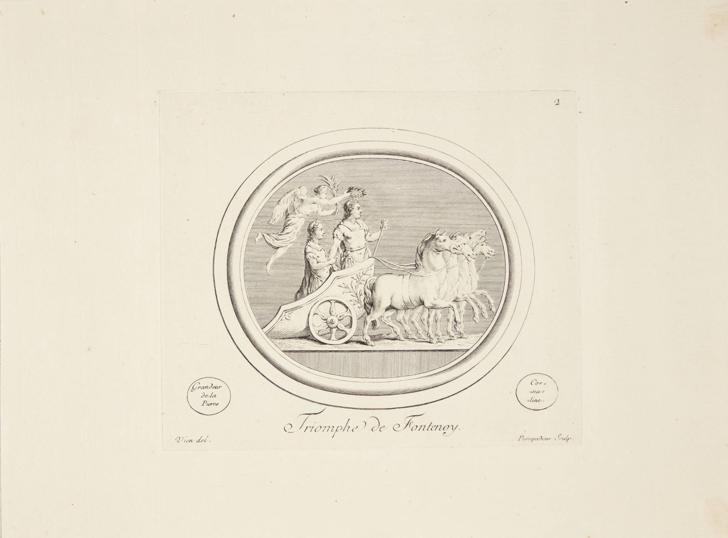 Fontenoys triumf, Madame de Pompadour, 1753-1757