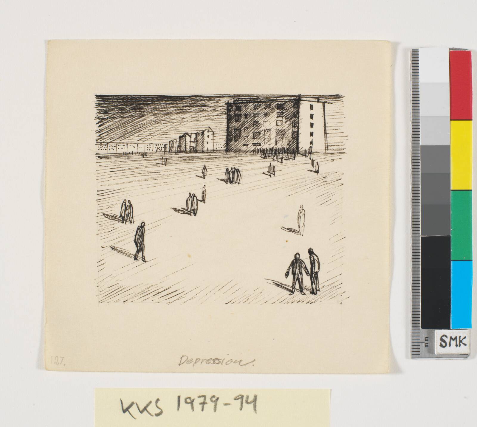 Depression, Palle Nielsen, 1949