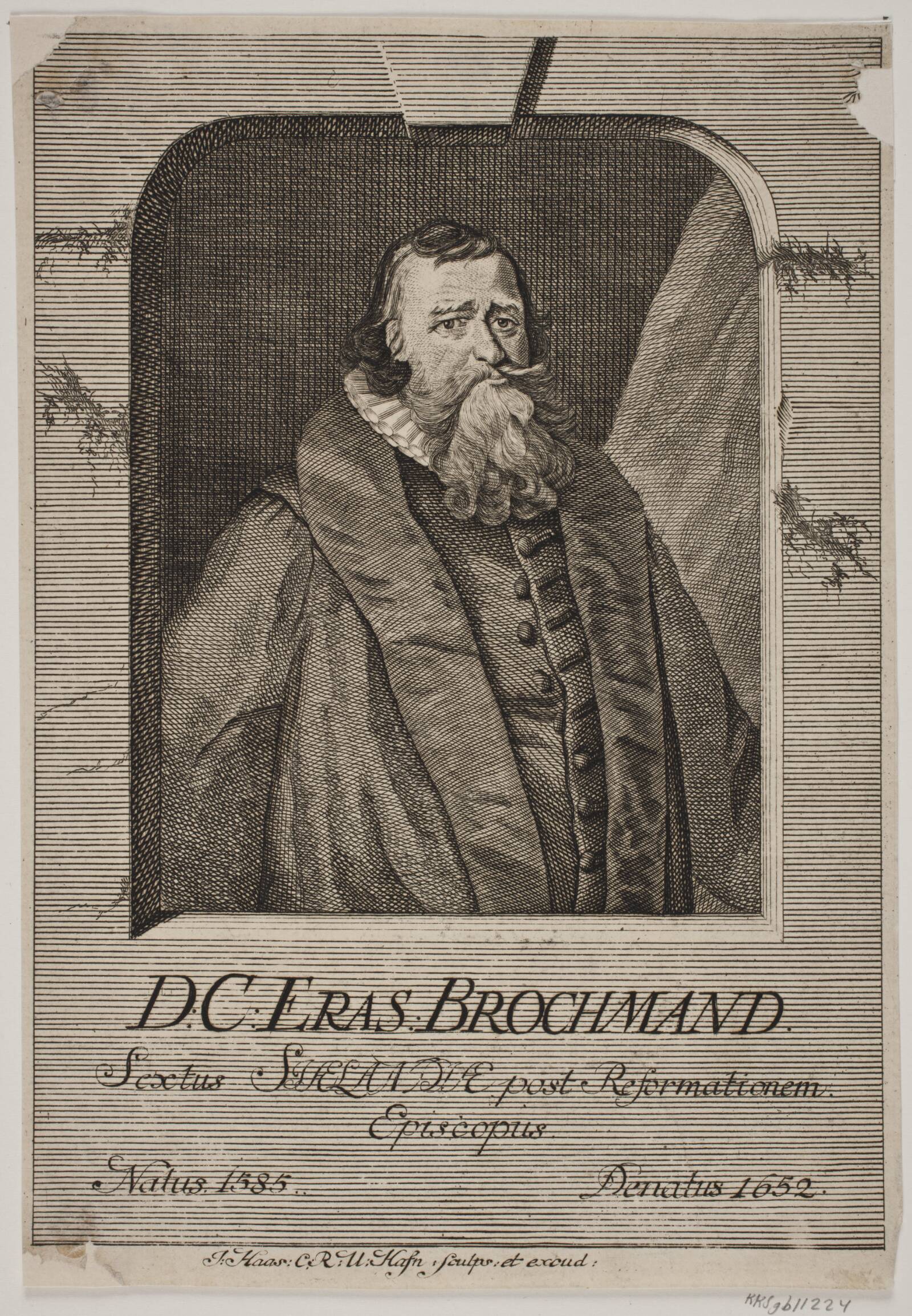 Biskop Jesper Rasmussen Brochmand, Jonas Haas, 1750-1759
