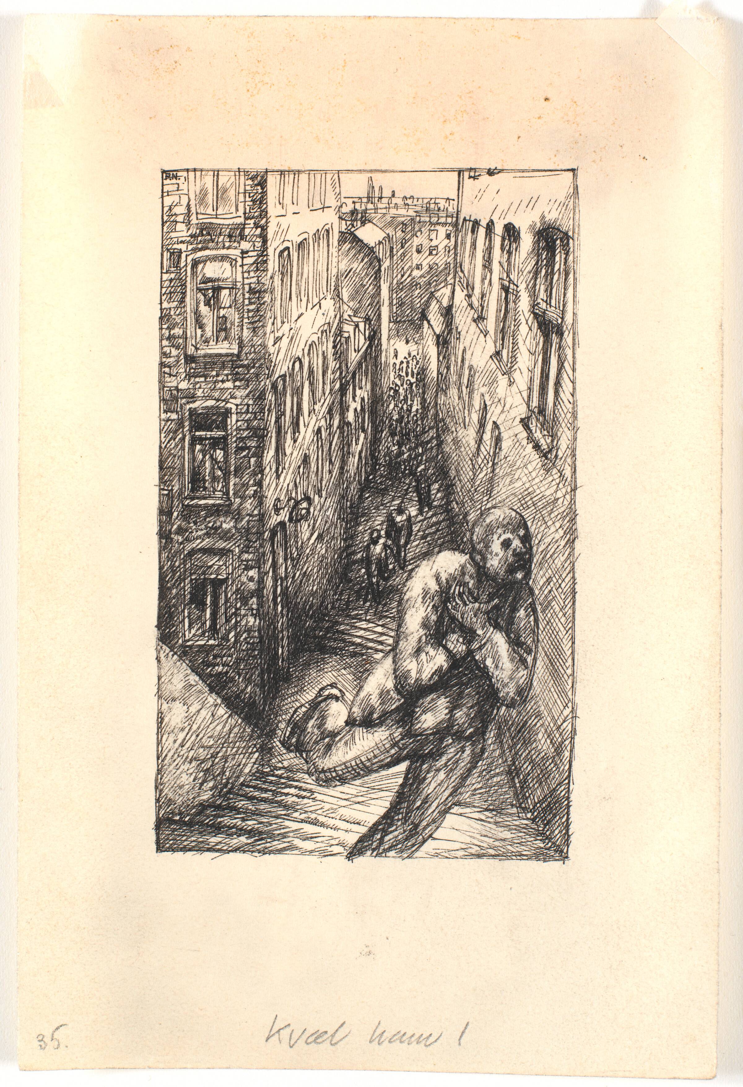- det kan vi ikke leve med, Palle Nielsen, 1949-1950