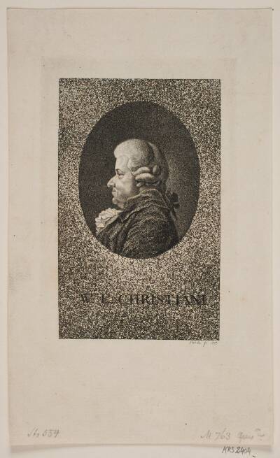 Portræt af Wilhelm Ernst Christiani