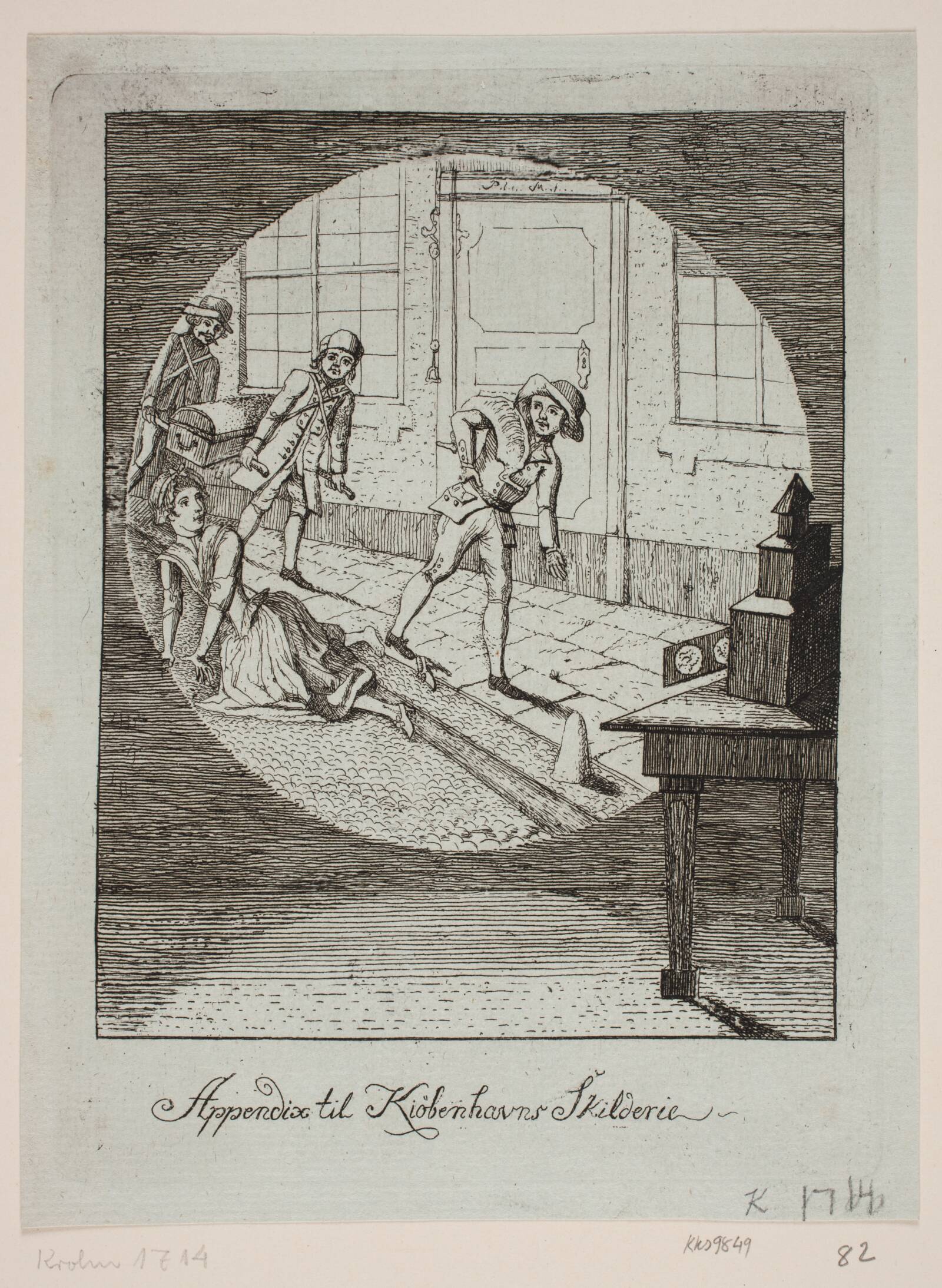 Appendix til Københavns Skilderi, Ubekendt, 1787
