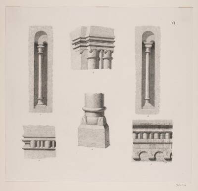 "Kongegravene i Ringsted Kirke". Planche VI