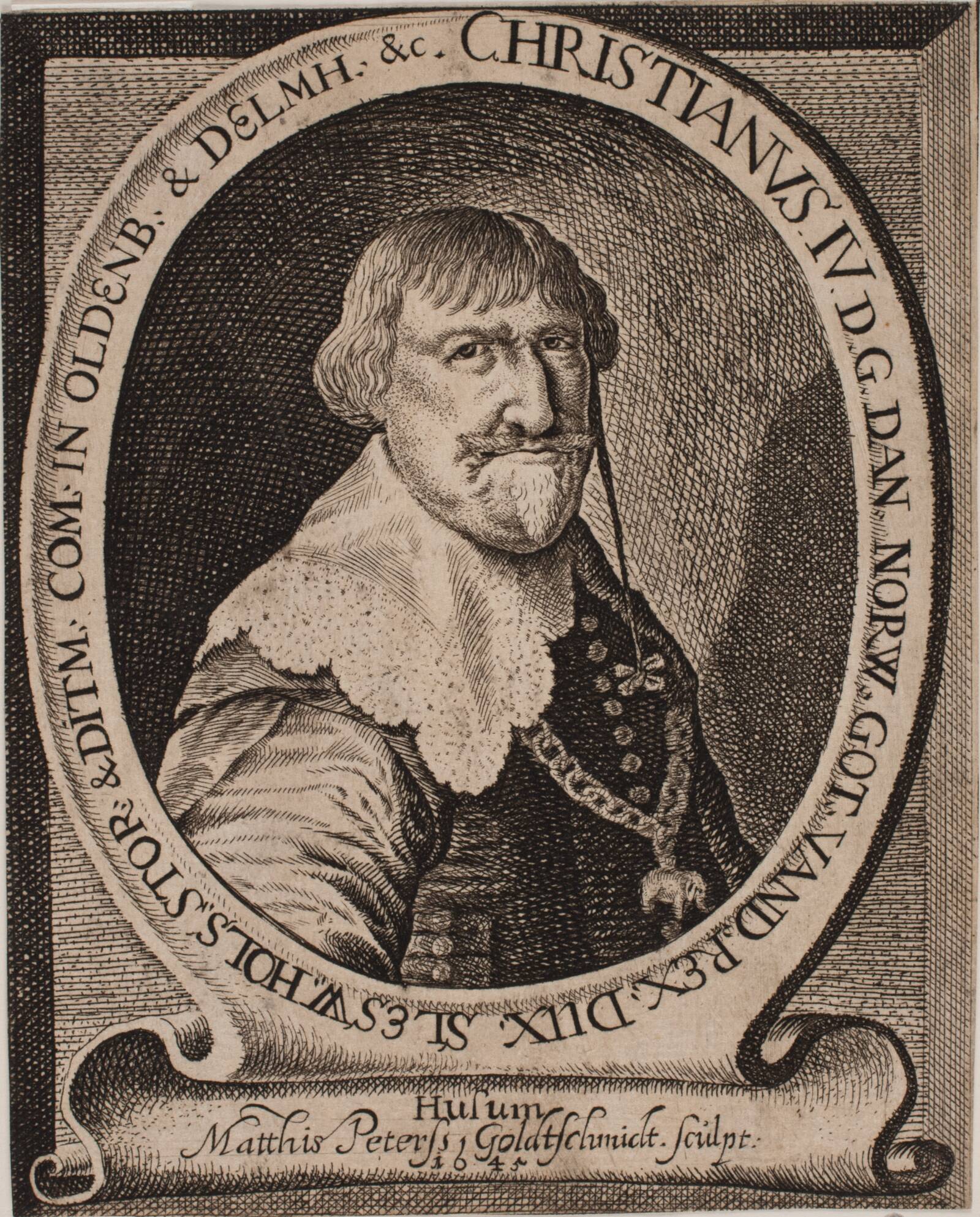 Christian IV, Mattis Petersen, 1645