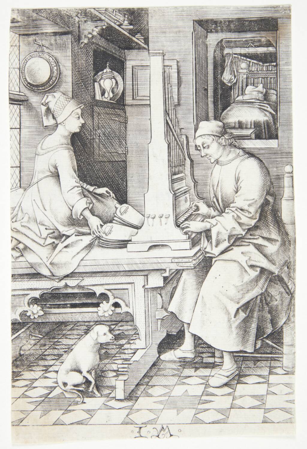 The Organ Player and his Wife at SMK