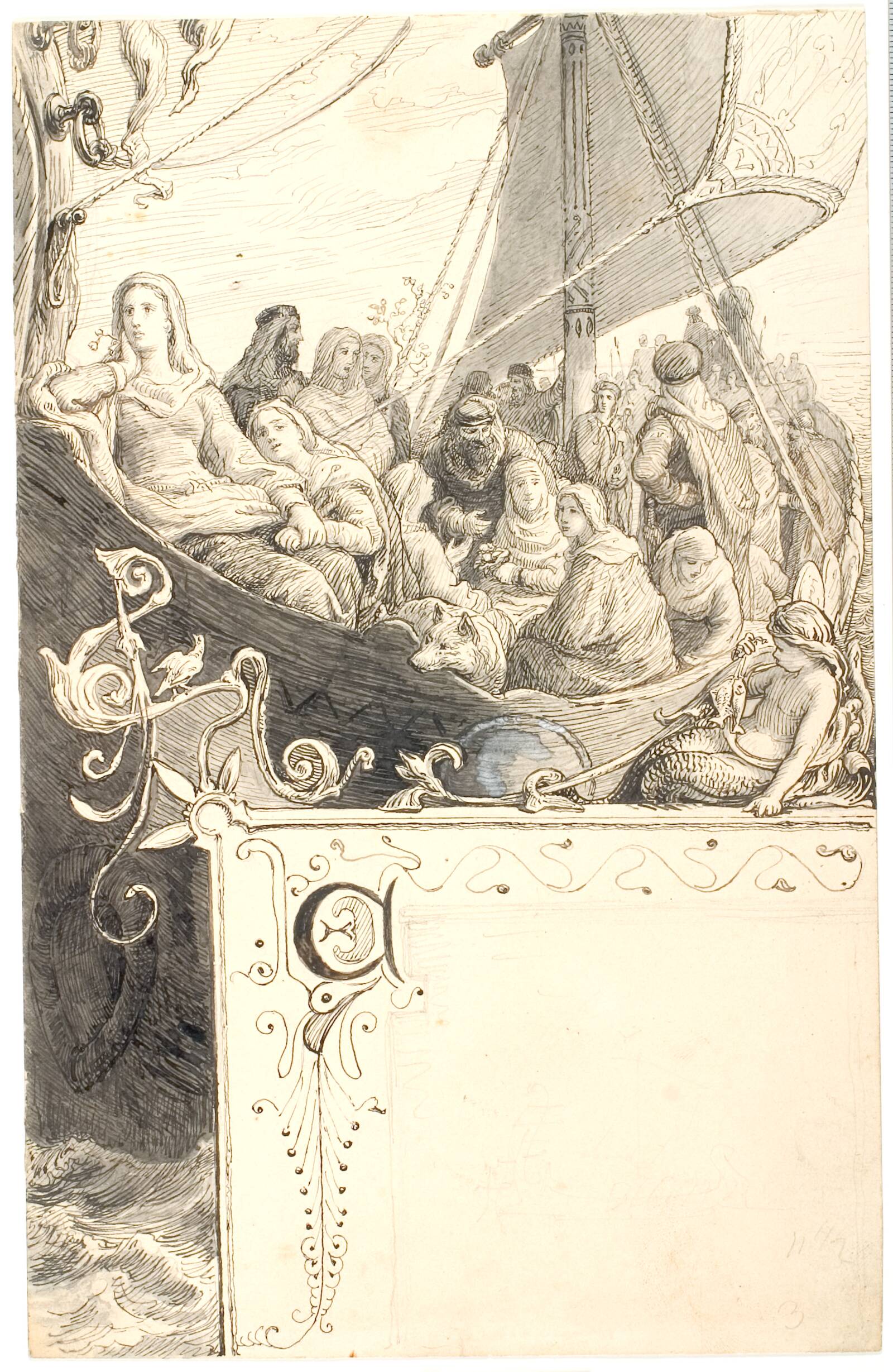 Afskeden, Lorenz Frølich, 1878